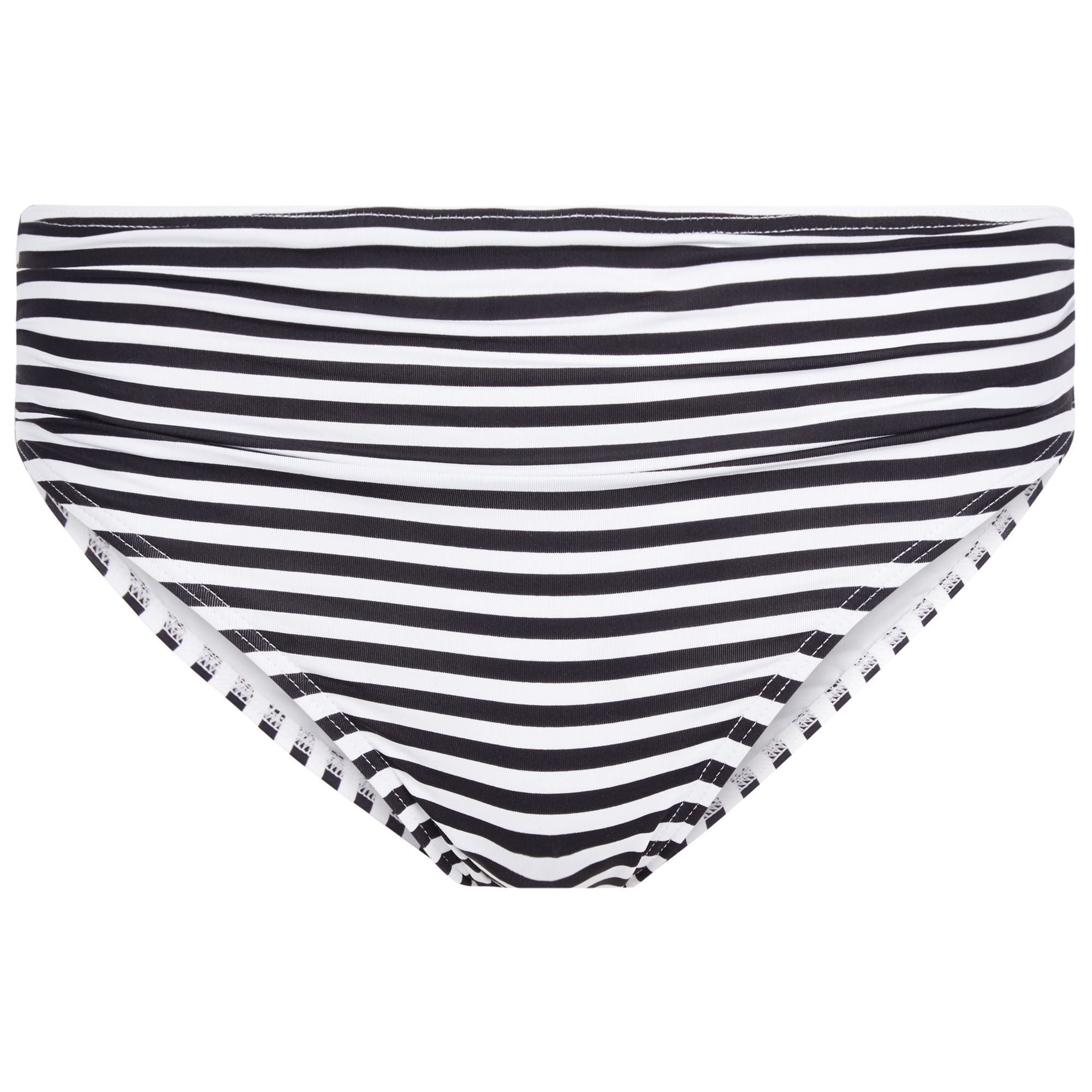 navy and white striped bikini bottoms