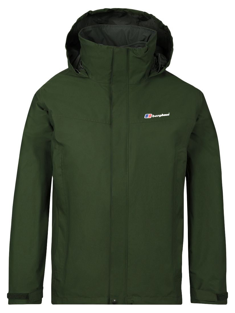 Berghaus RG Alpha 3-in-1 Waterproof Men's Jacket, Dark Green