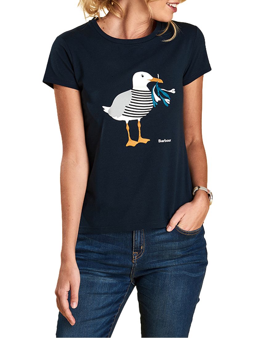 Barbour Sandsend Seagull Print T-Shirt 