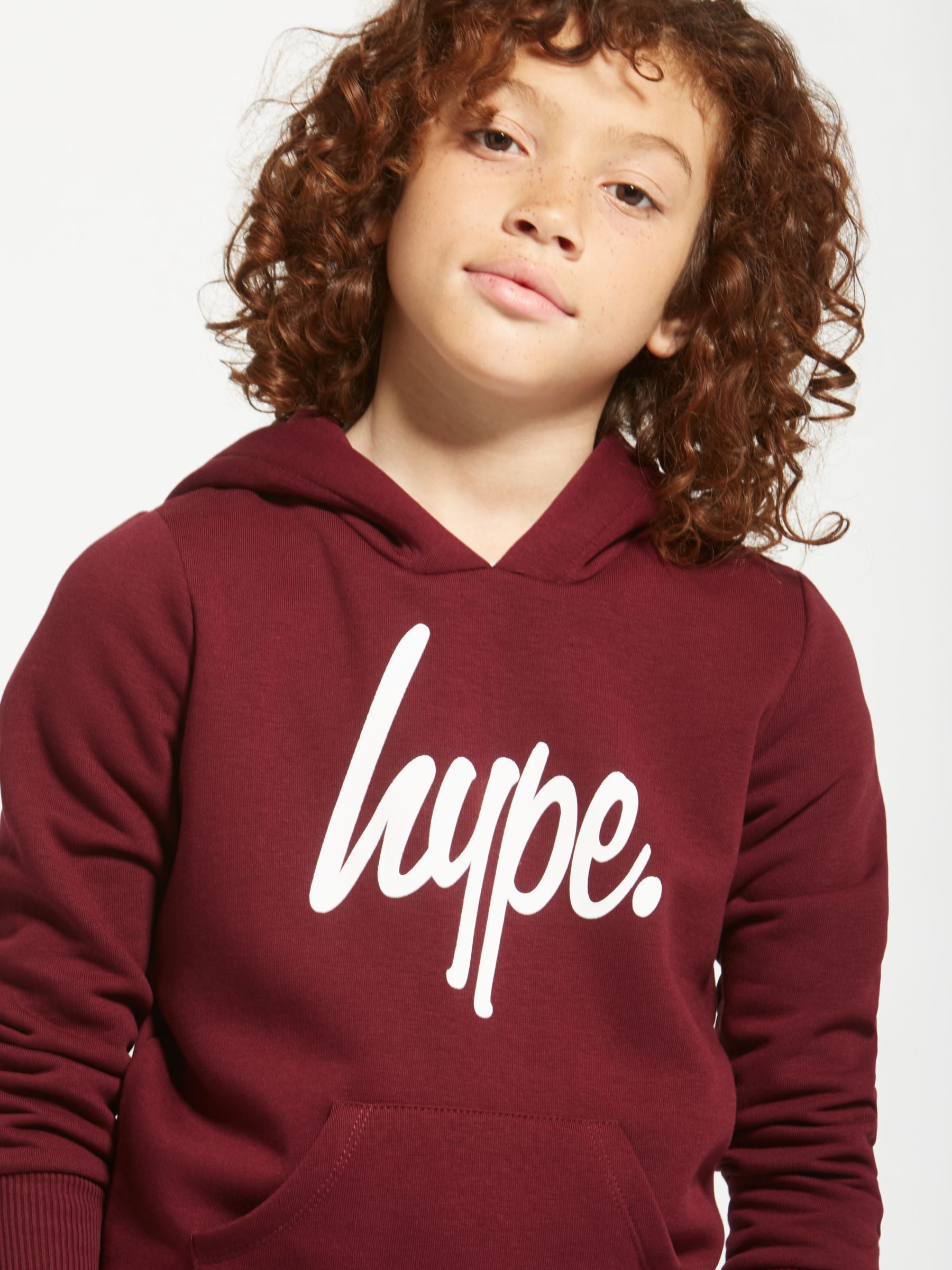 hype burgundy hoodie