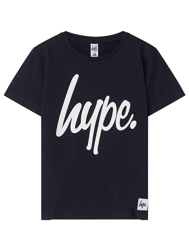 Hype Boys' Script T-Shirt, Hype at John Lewis & Partners