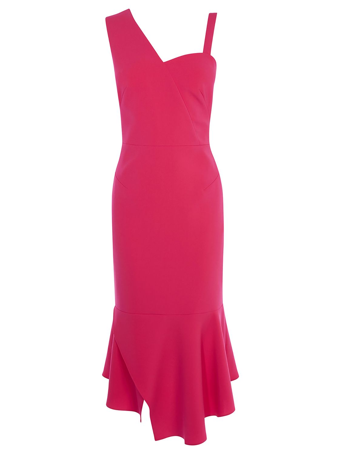 karen millen fuschia dress