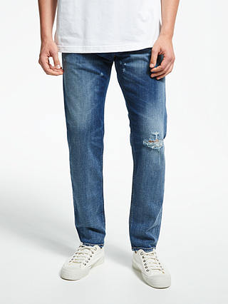 Diesel Larkee-Beex Tapered Fit Jeans, Blue