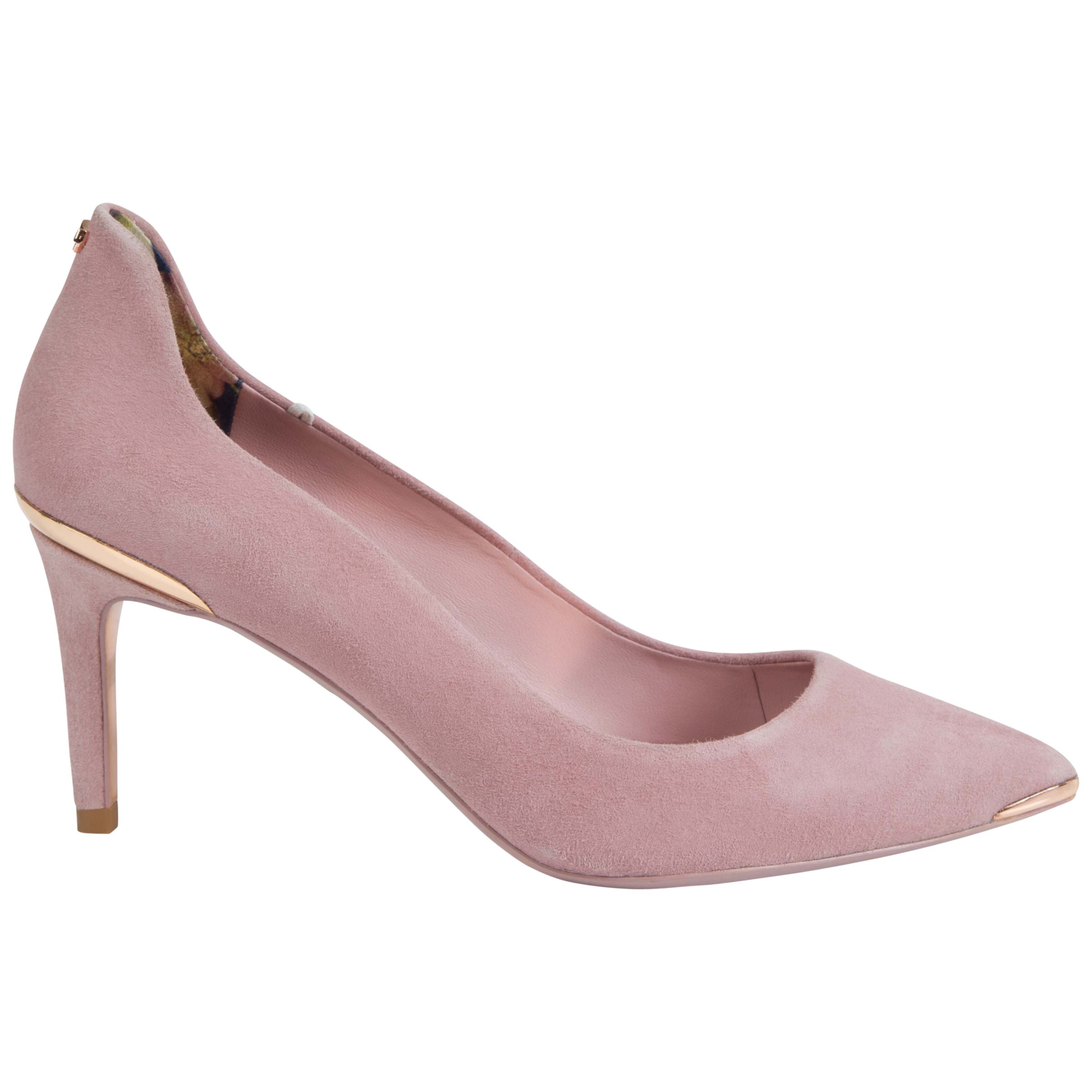 dark pink court shoes