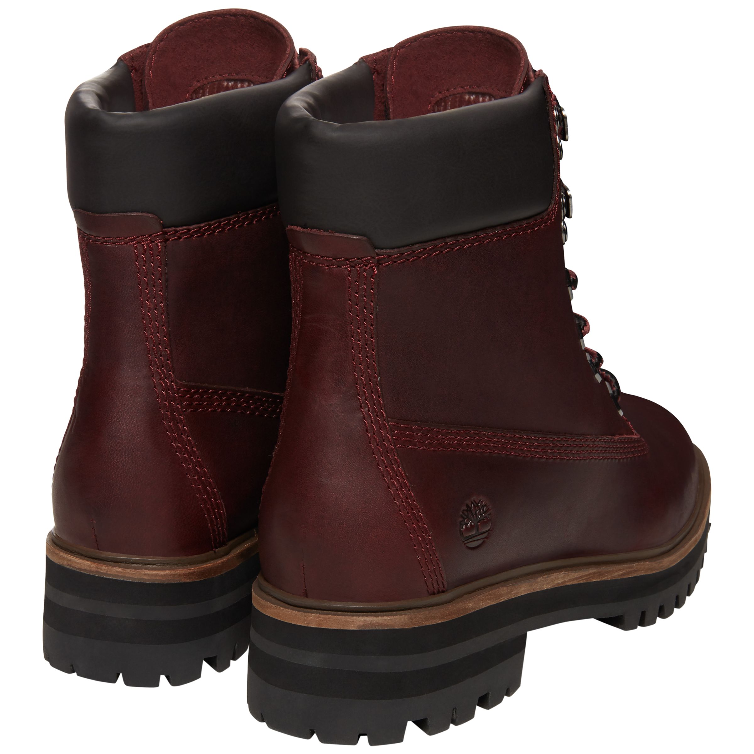 timberland maroon boots