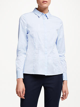 John Lewis & Partners Cotton Fitted Shirt