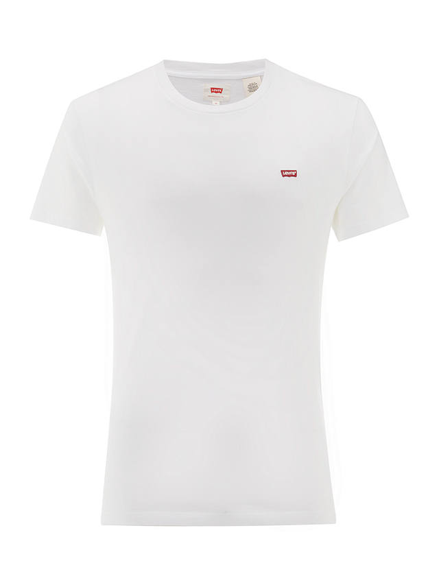 Levi's Original T-Shirt, White at John Lewis & Partners