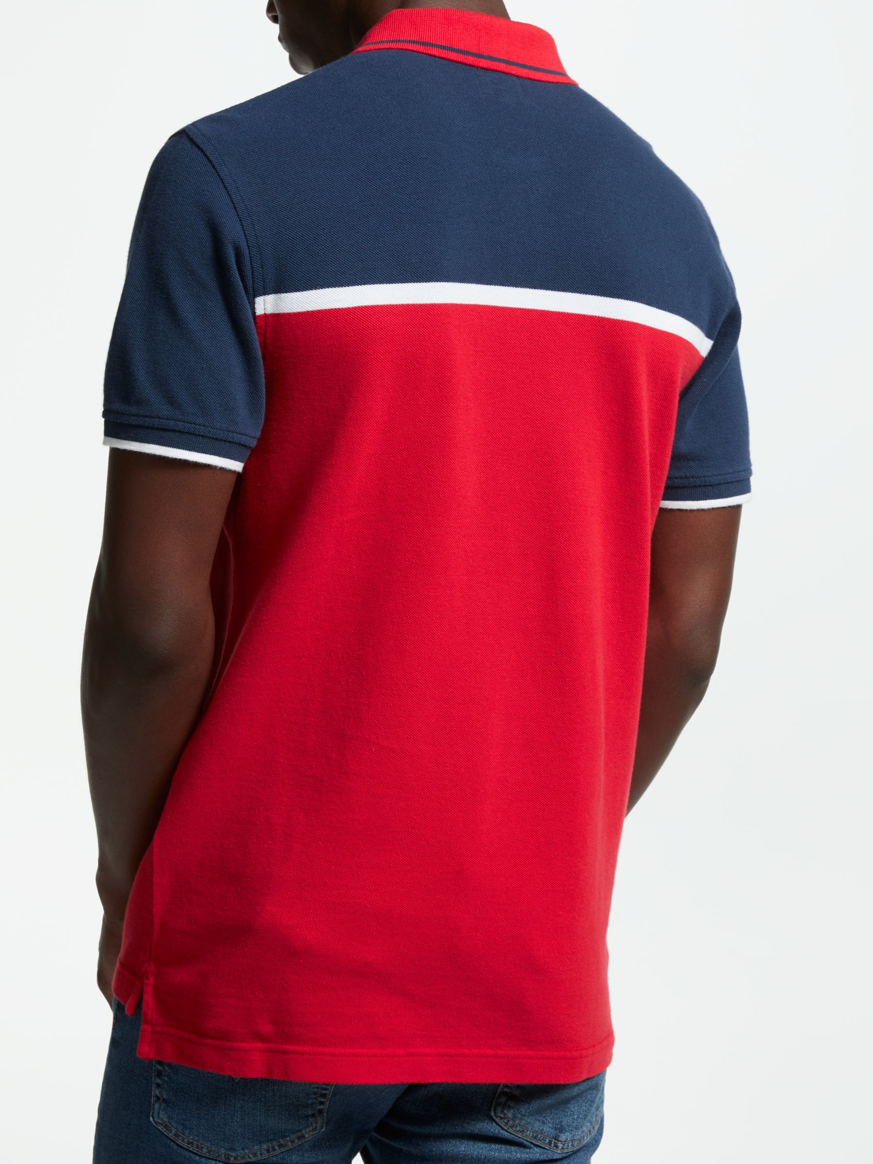 levi's red polo shirt