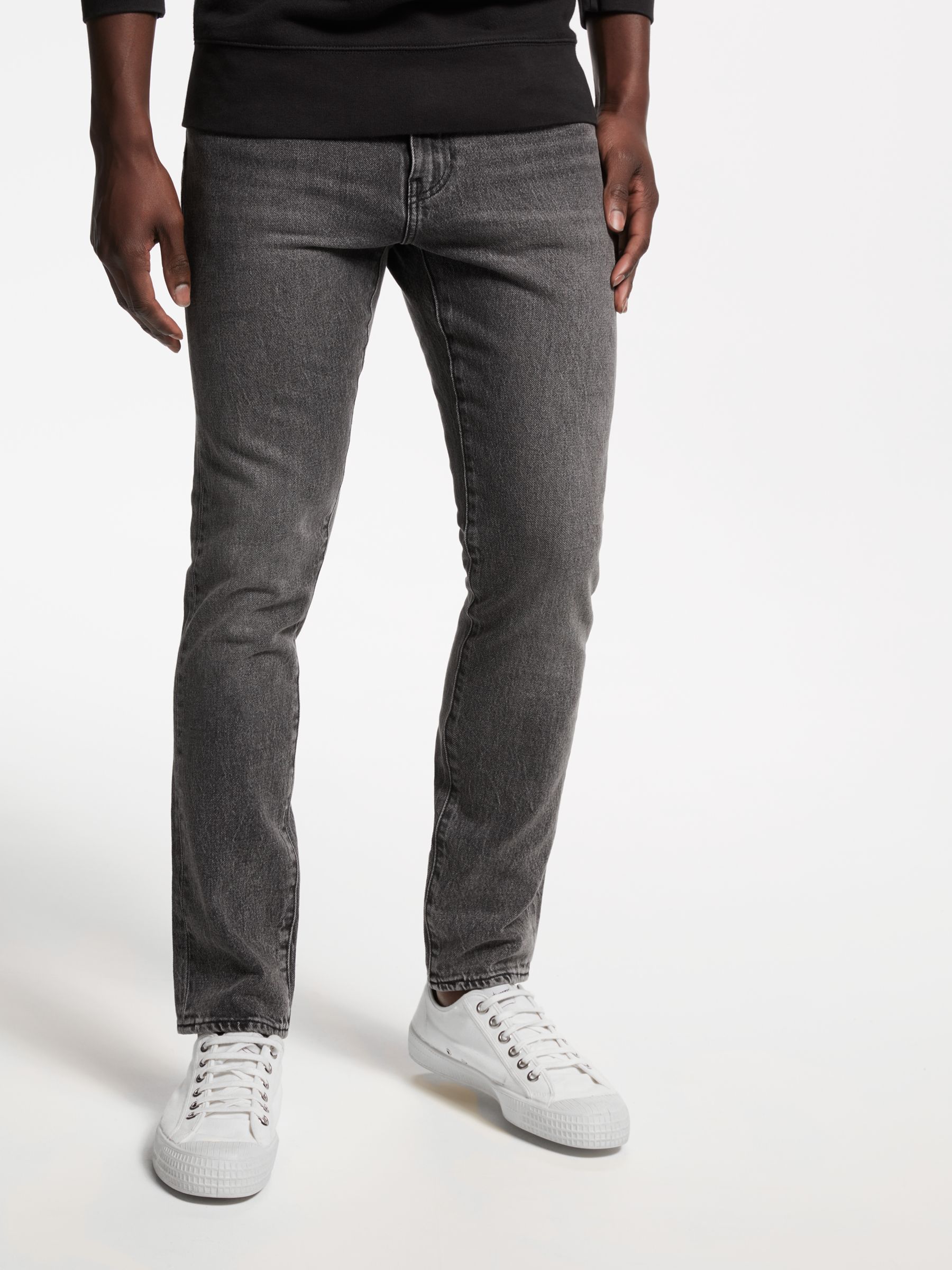 levi's grey skinny jeans
