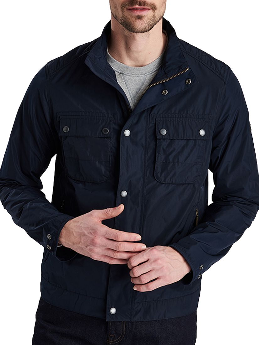 barbour stannington jacket black