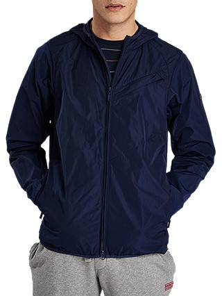 Barbour International Hooded Jacket, Deep Blue