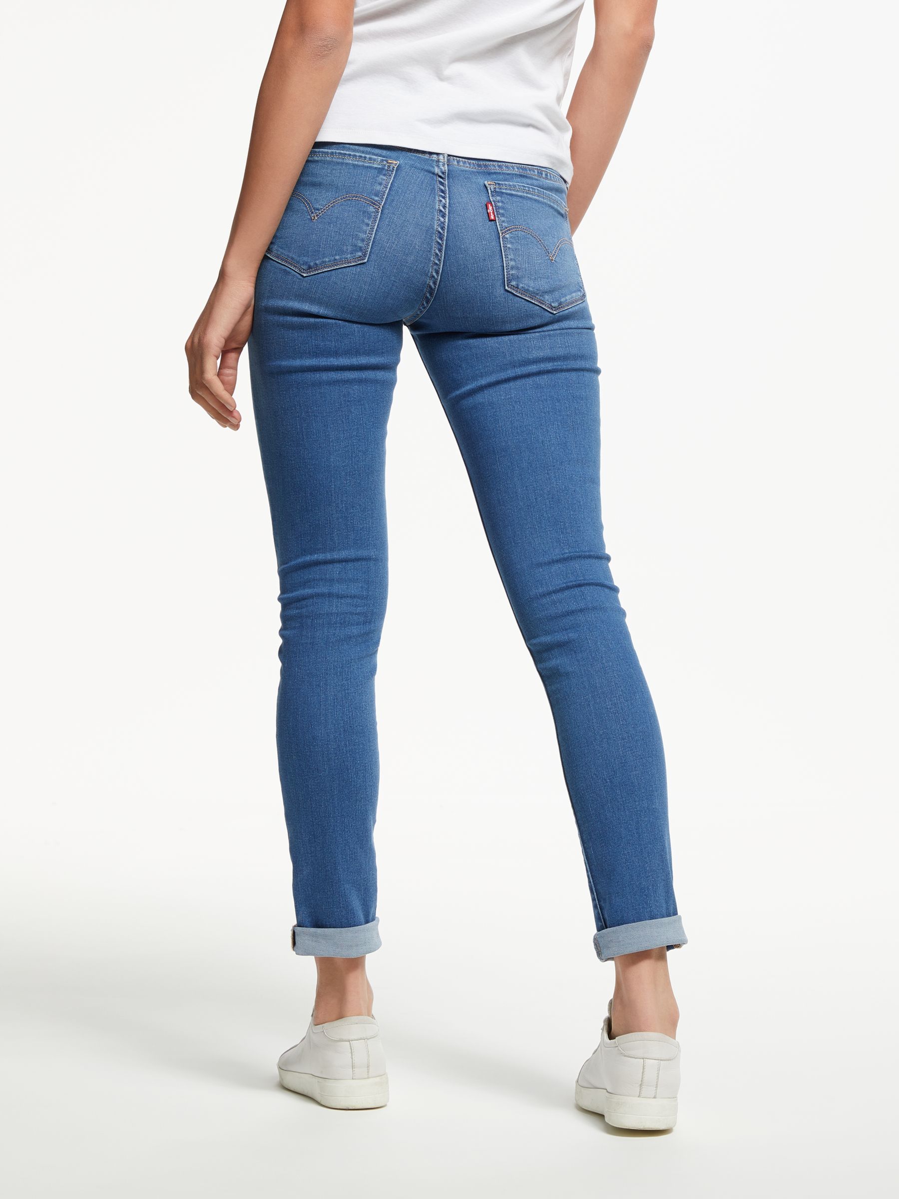 Levi's 711 Mid Rise Skinny Jeans