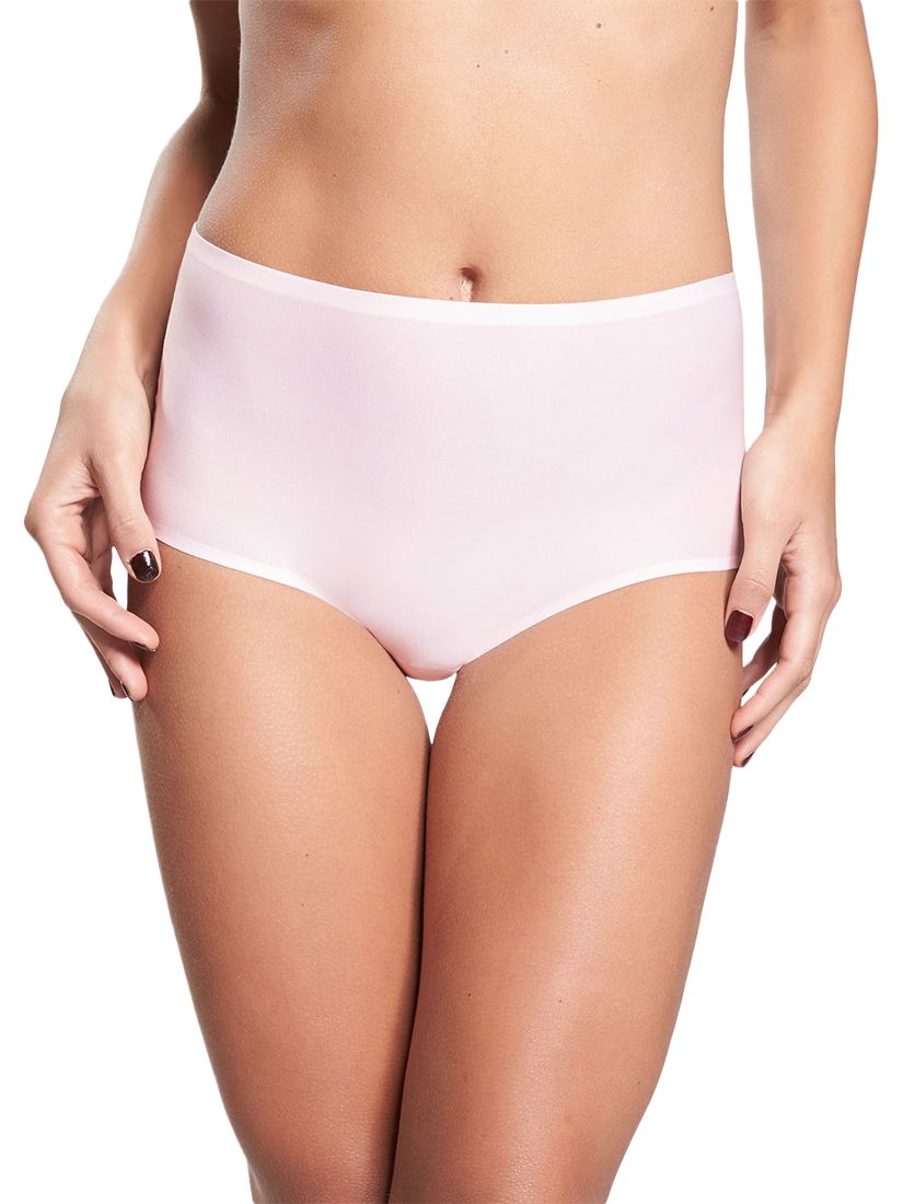 Chantelle Soft Stretch High Waisted Knickers, Pink, One Size
