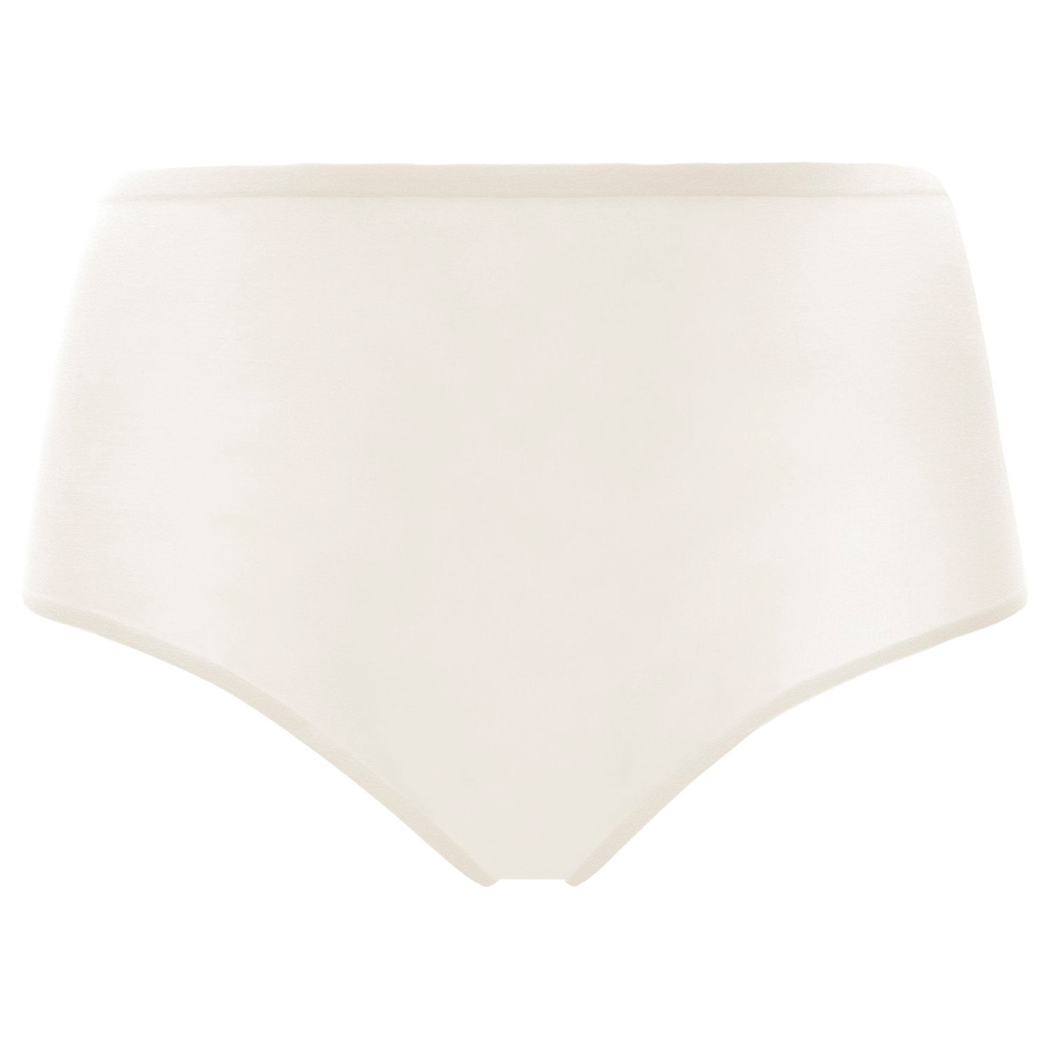 Chantelle Soft Stretch High Waisted Knickers, Ivory, One Size
