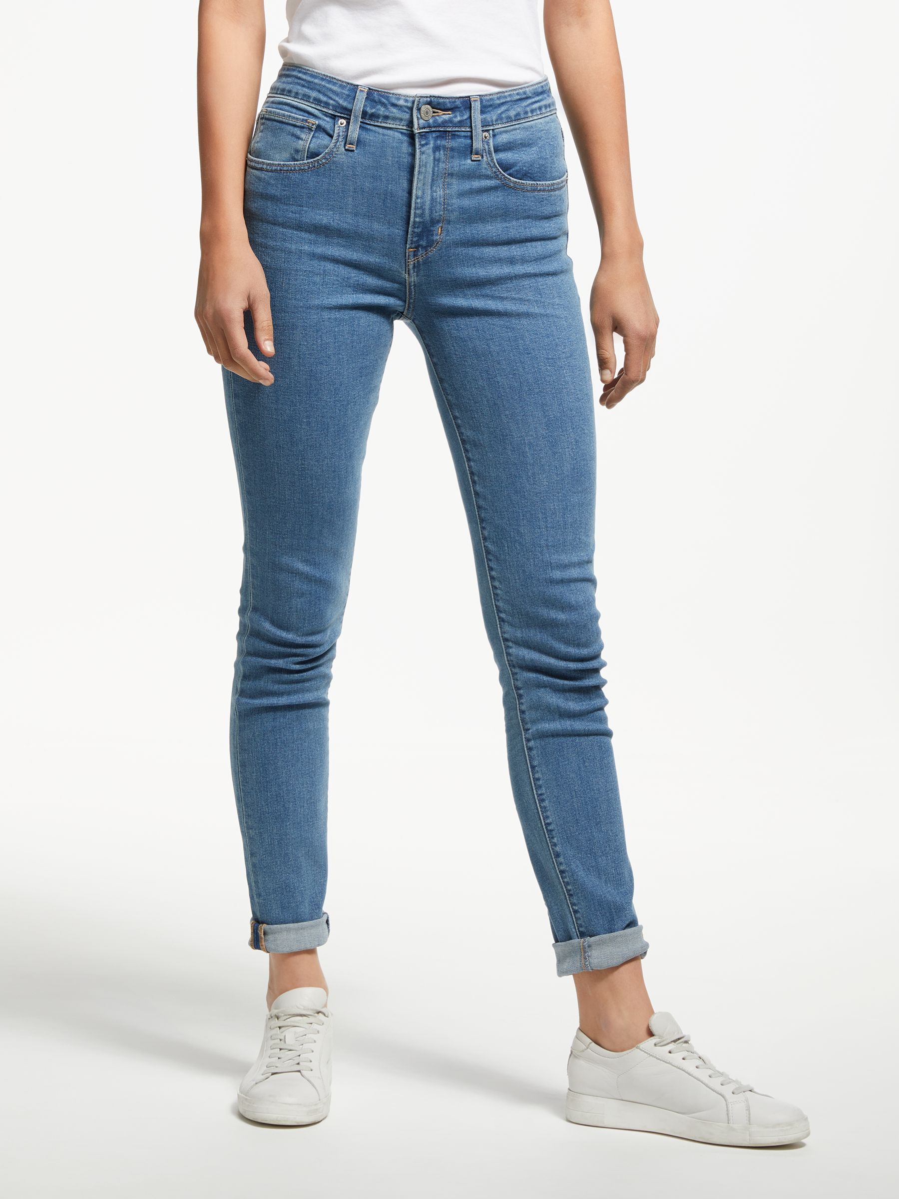 Levis 721 High Rise Skinny Jeans At John Lewis And Partners 