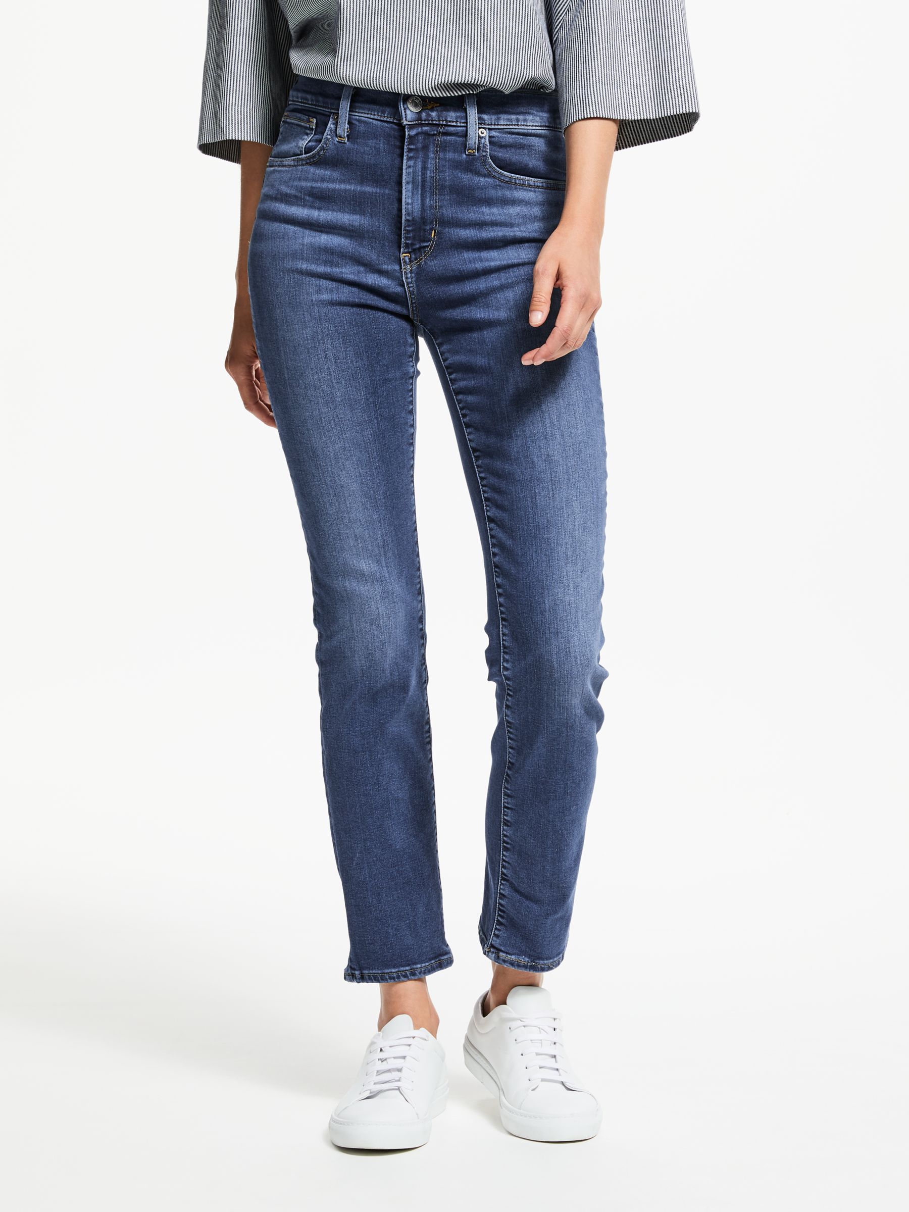 Levi's 724 High Rise Straight Jeans at John Lewis & Partners
