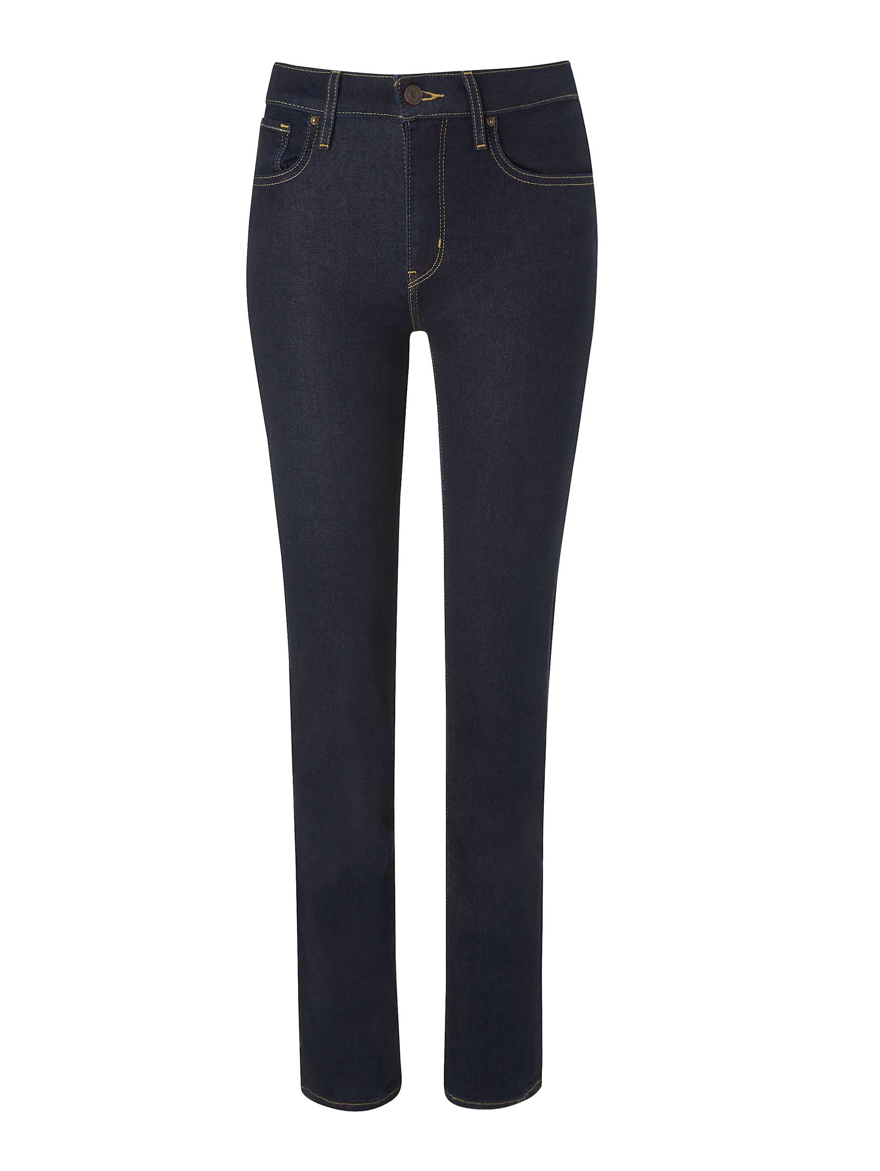 Levi's 724 High Rise Straight Jeans, To The Nine at John Lewis & Partners