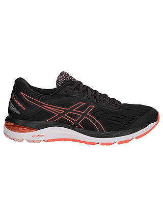 ASICS GEL-CUMULUS 19 Women's Running Shoes, Black/Flash Coral