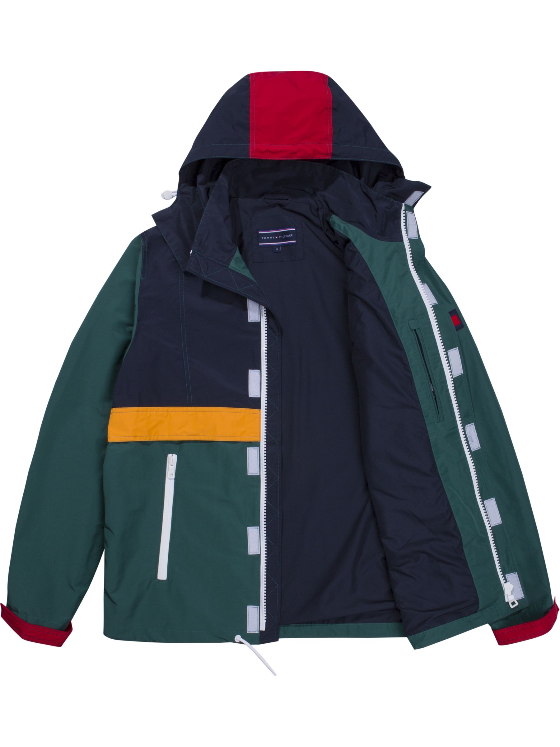 colour block tommy hilfiger jacket