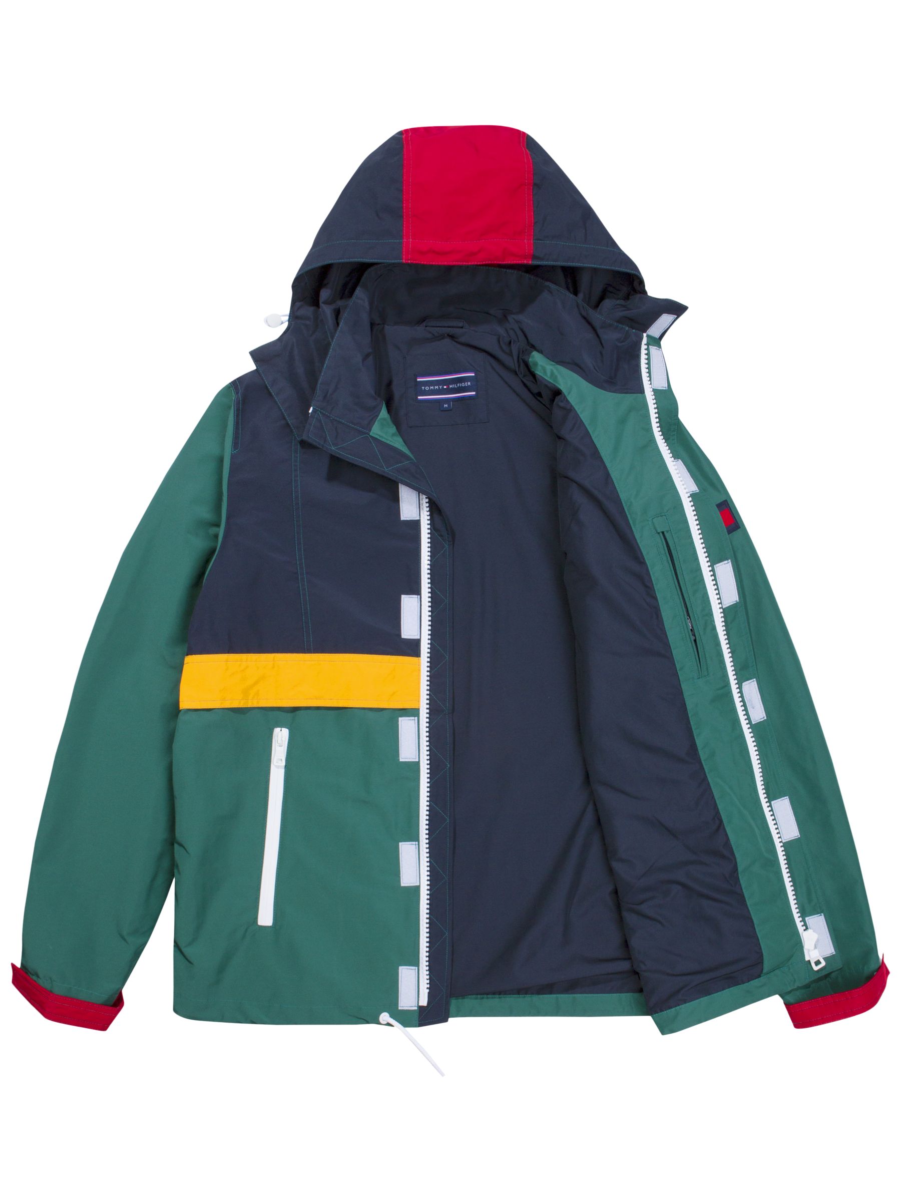 tommy hilfiger block colour jacket