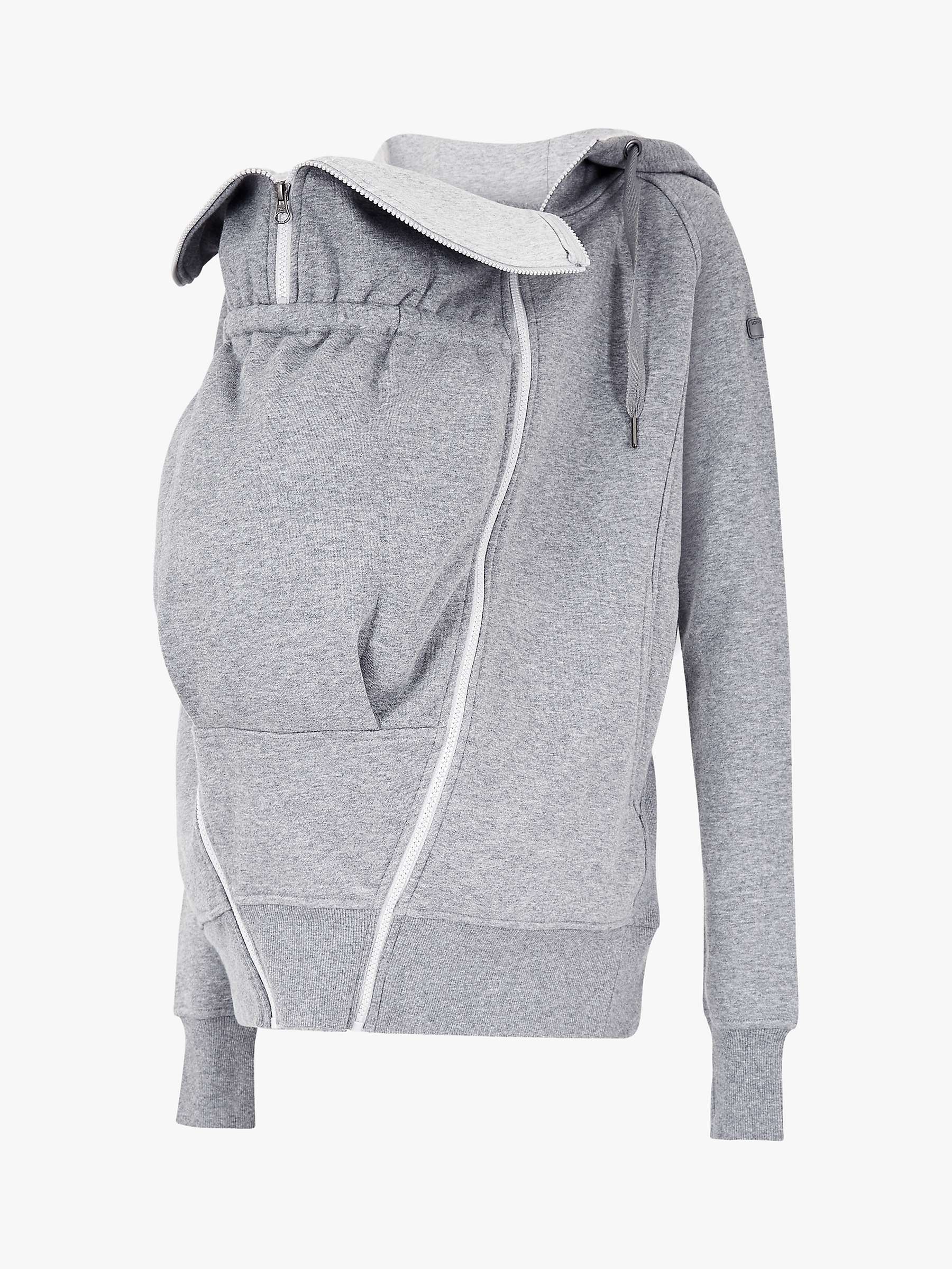 Buy Seraphine Connor 3-in-1 Maternity Hoodie, Charcoal Online at johnlewis.com
