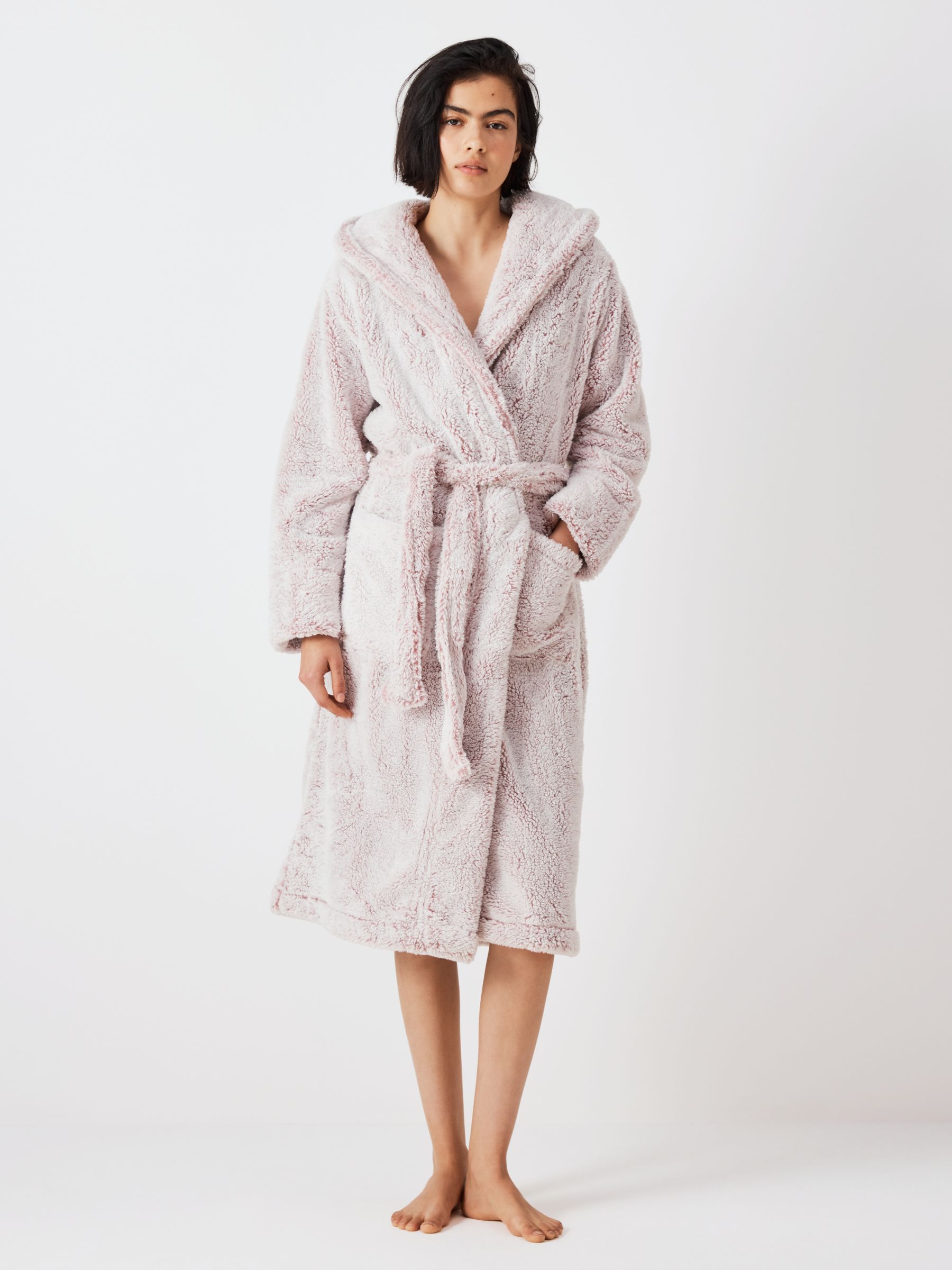 Womens Clothing Nightwear and sleepwear Robes robe dresses and bathrobes Grey Ted Baker Longline Linen Robe in Light Brown 