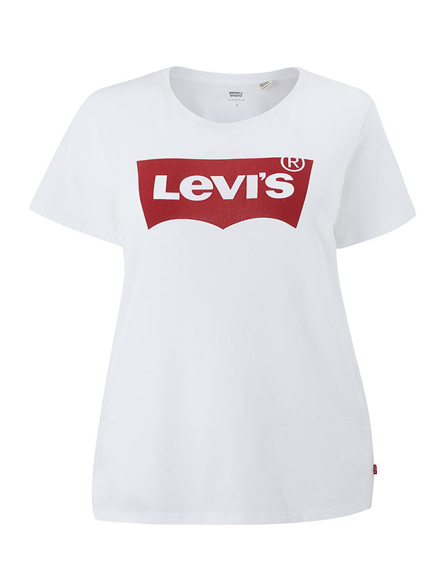 Levi's Plus The Perfect T-Shirt, Batwing White
