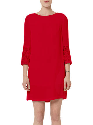 French Connection Ensor Crepe Tunic Dress, Blazer Red