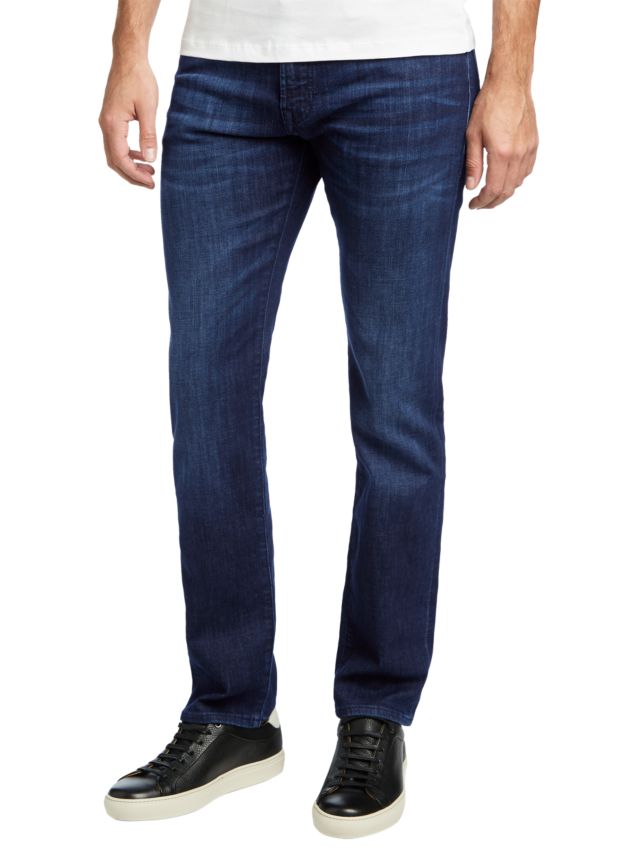 BOSS Maine Regular Fit Jeans, Blue, 30R