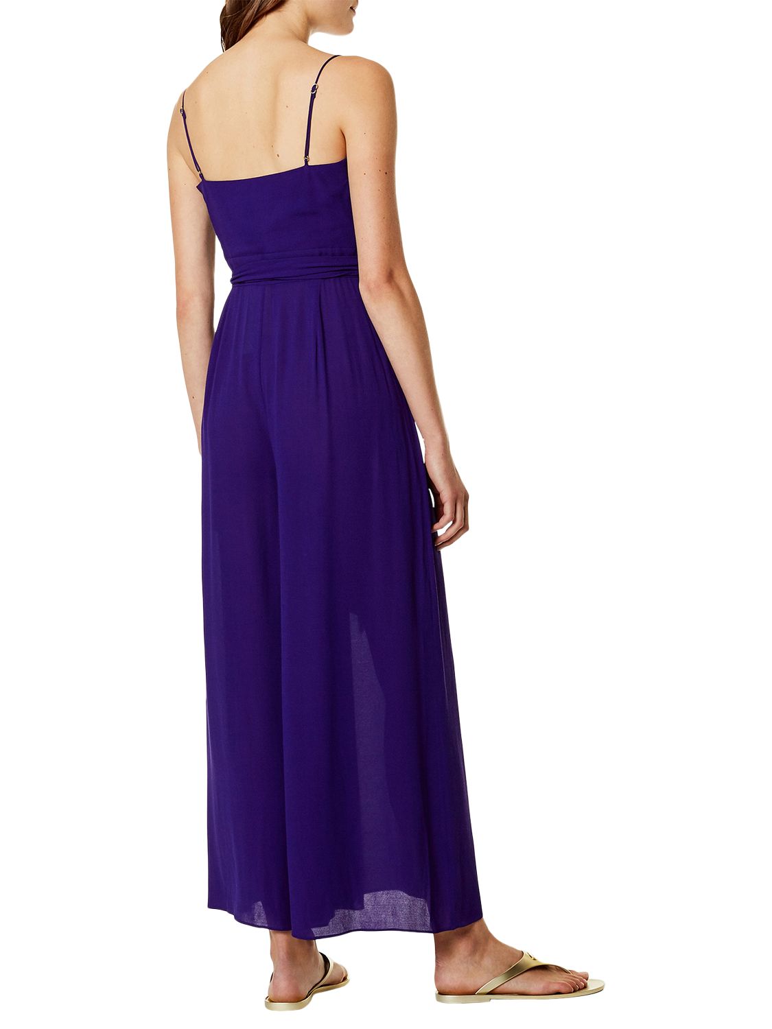 karen millen purple jumpsuit