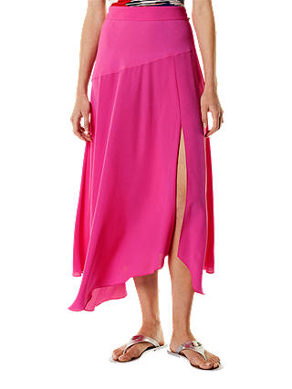 Karen Millen Colourblock Skirt, Pink