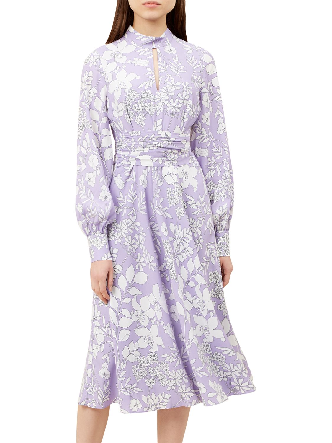 hobbs lilac dress