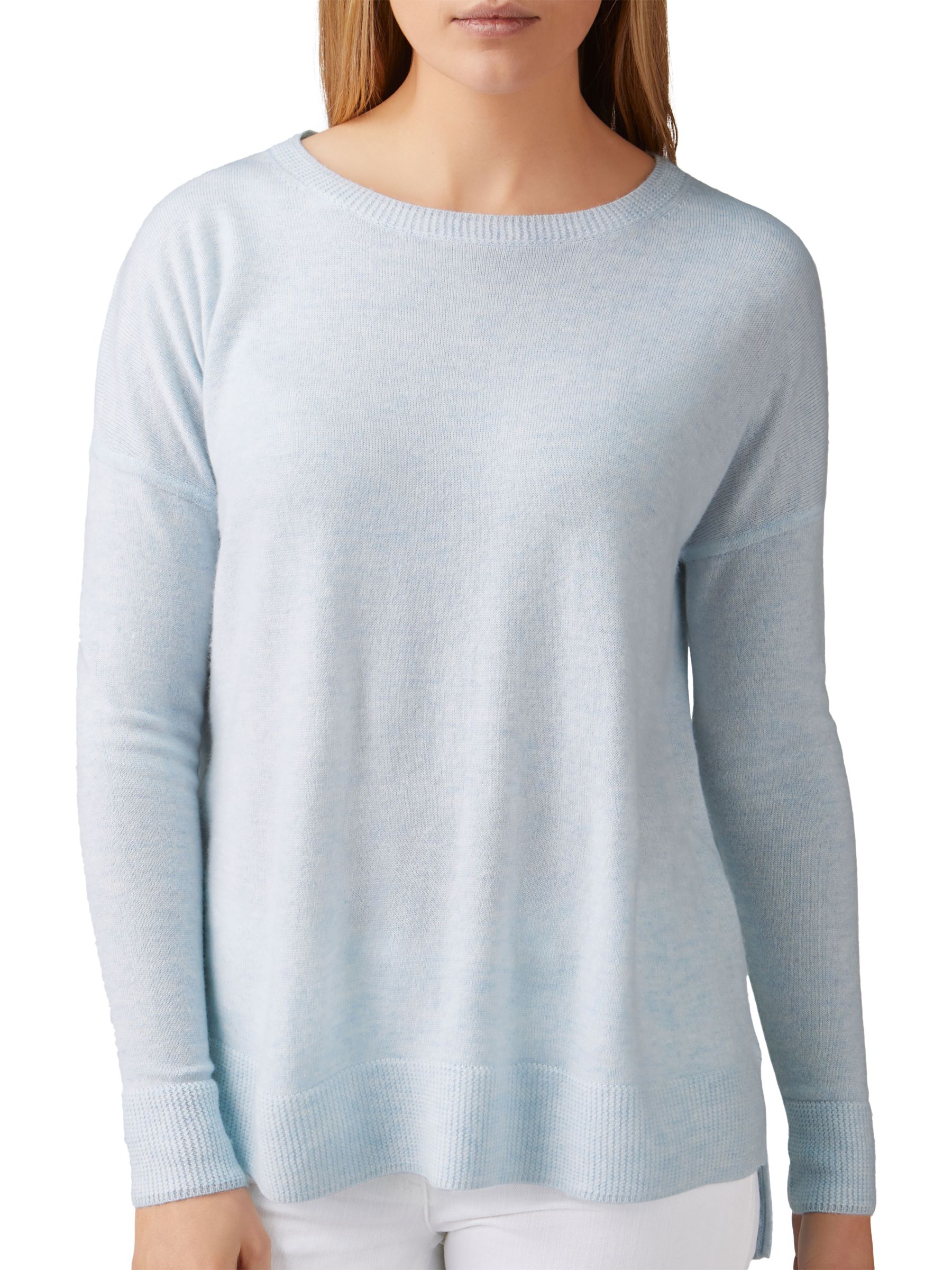 Pure Collection Toccato Relaxed Split Hem Jumper