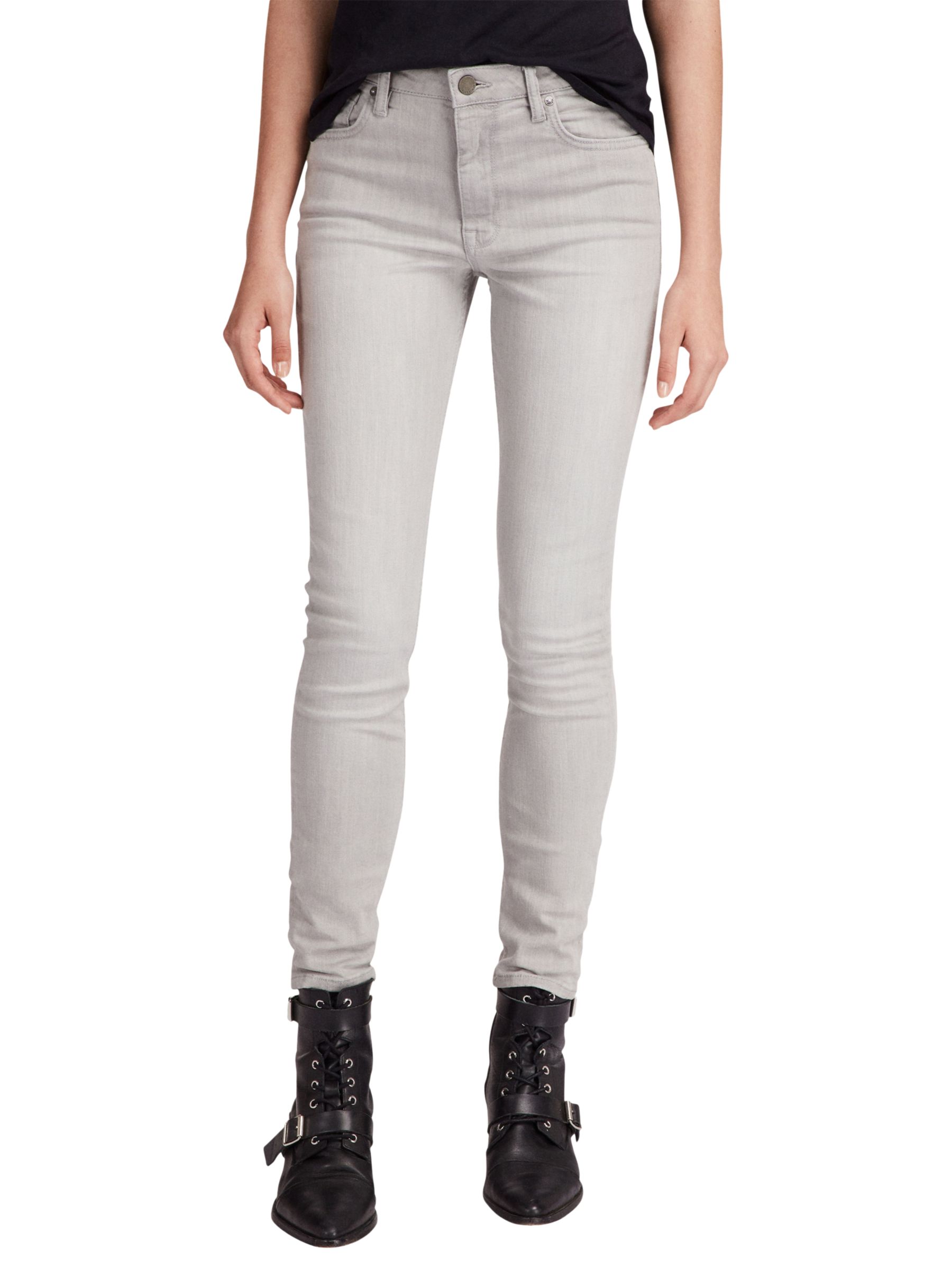 pale grey jeans womens