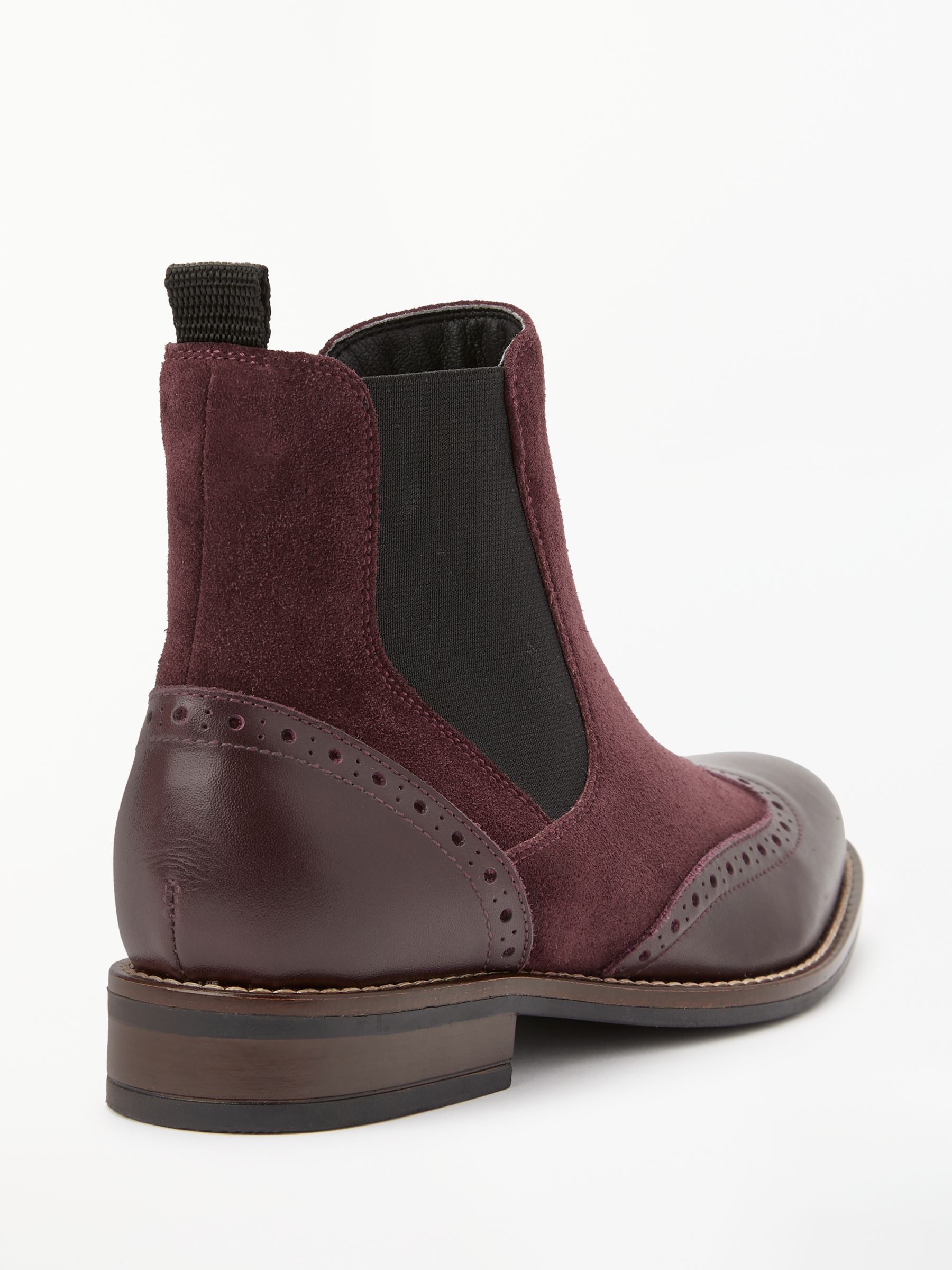 brogue chelsea boots womens