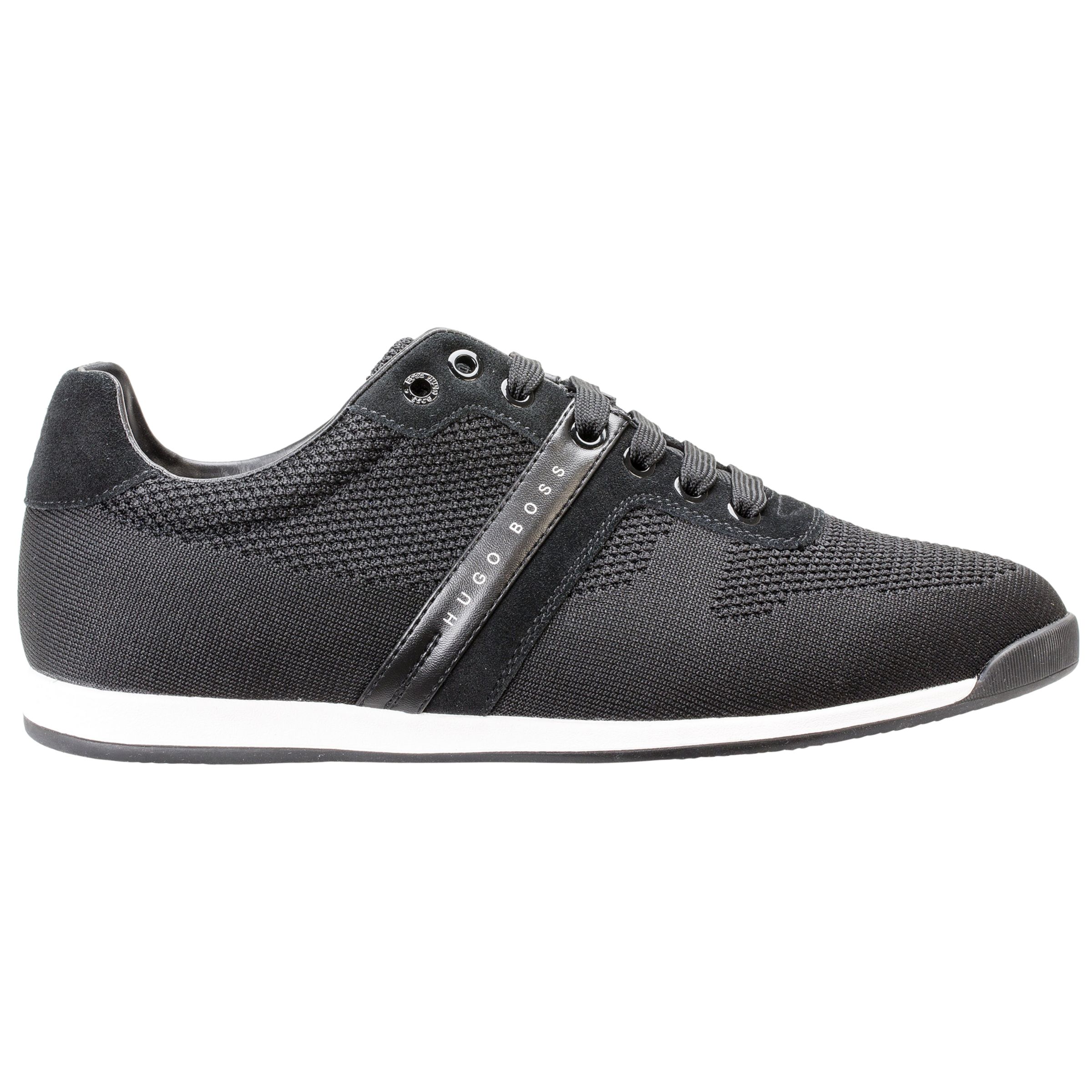 boss athleisure maze low top knit trainers