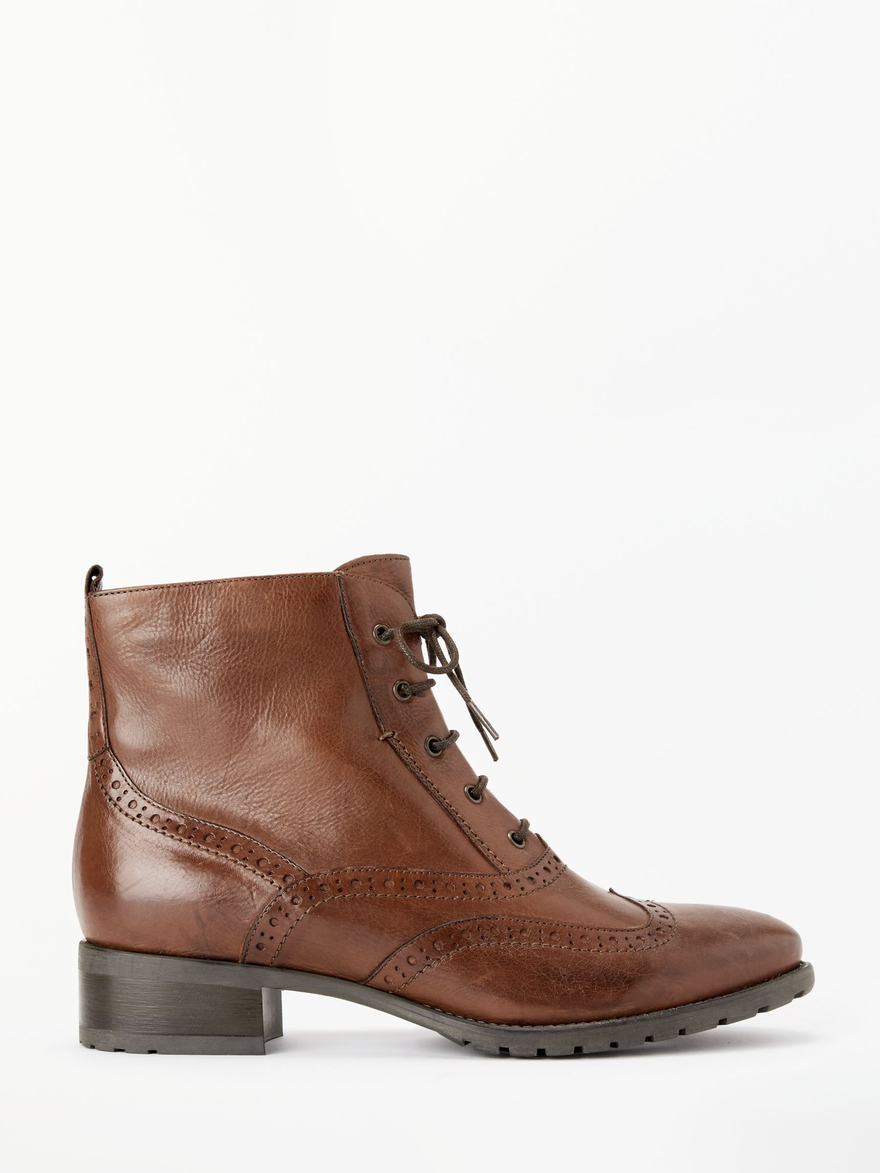 women's lace up ankle boots leather
