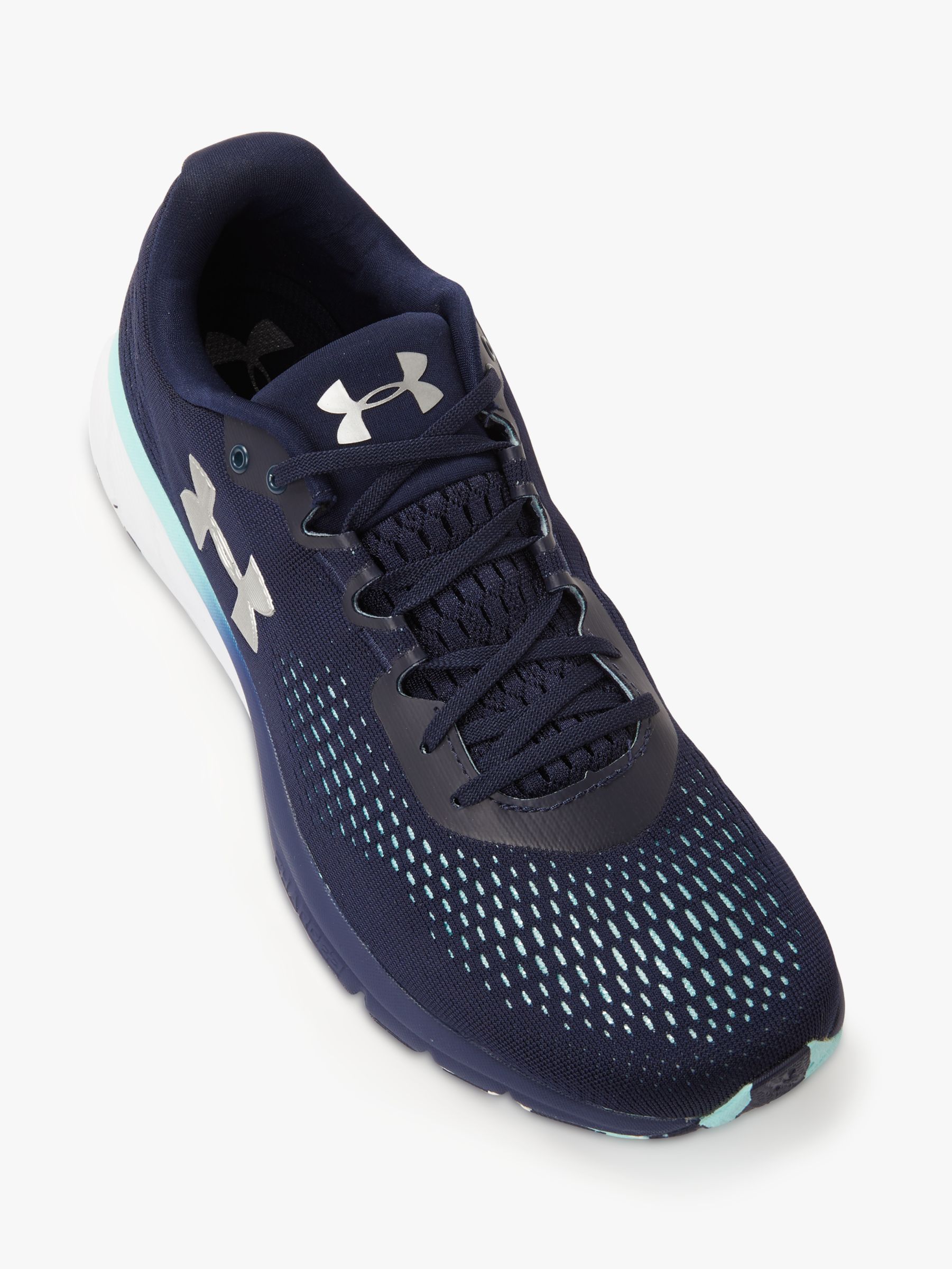 navy blue under armour shoes women's