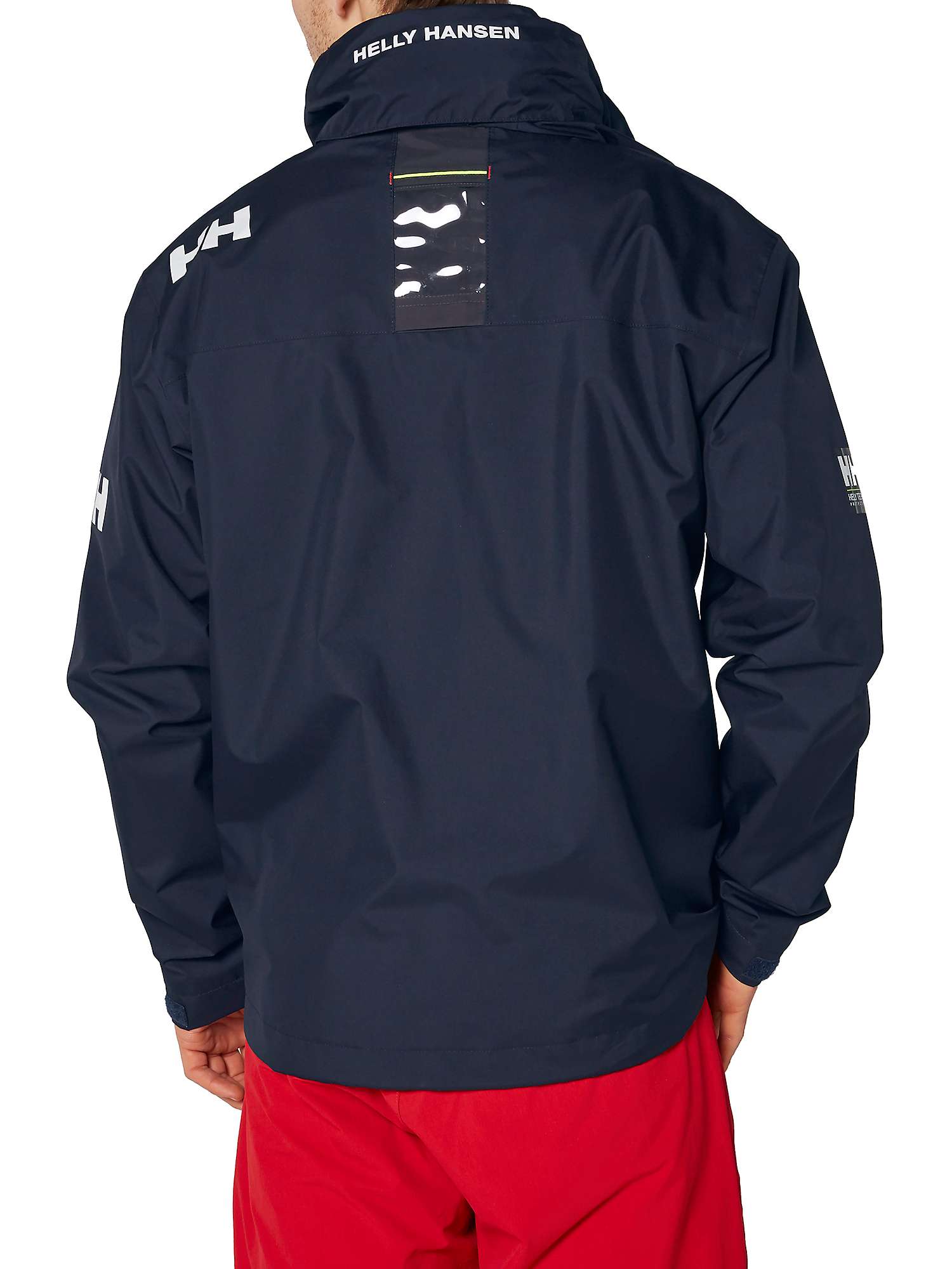 Buy Helly Hansen Crew Hooded Midlayer Men's Jacket, Navy Online at johnlewis.com