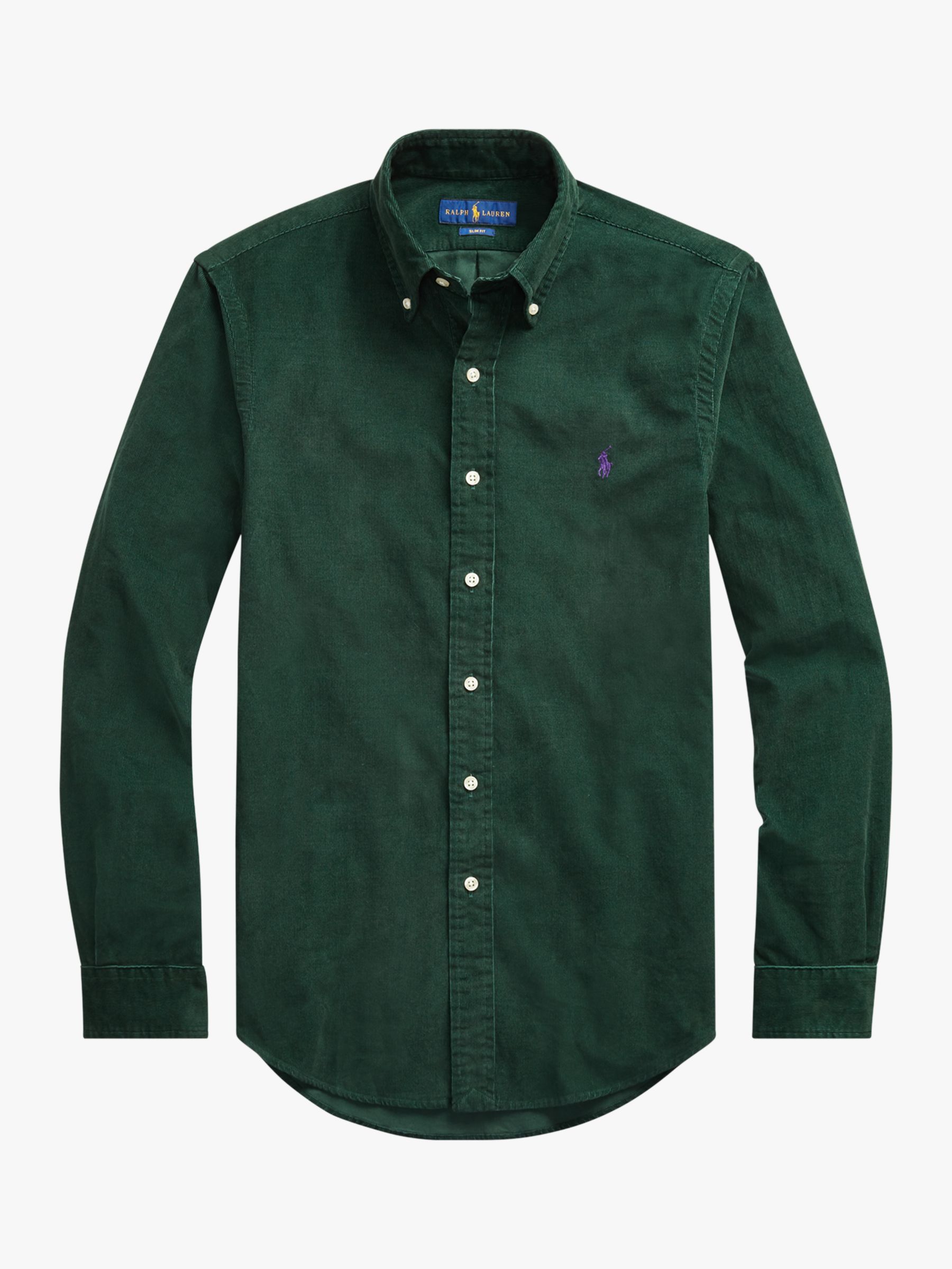 ralph lauren green corduroy shirt