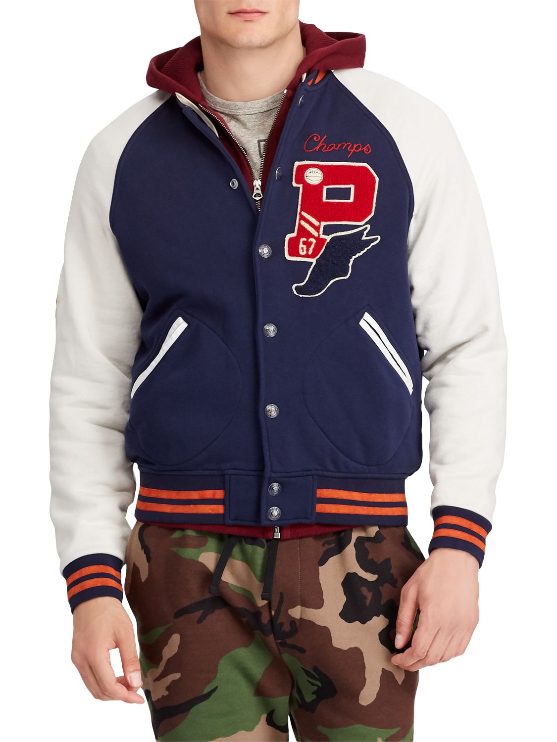 polo patch jacket