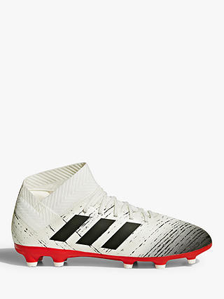 adidas Children's Nemeziz 18.3 FG J Football Boots, White