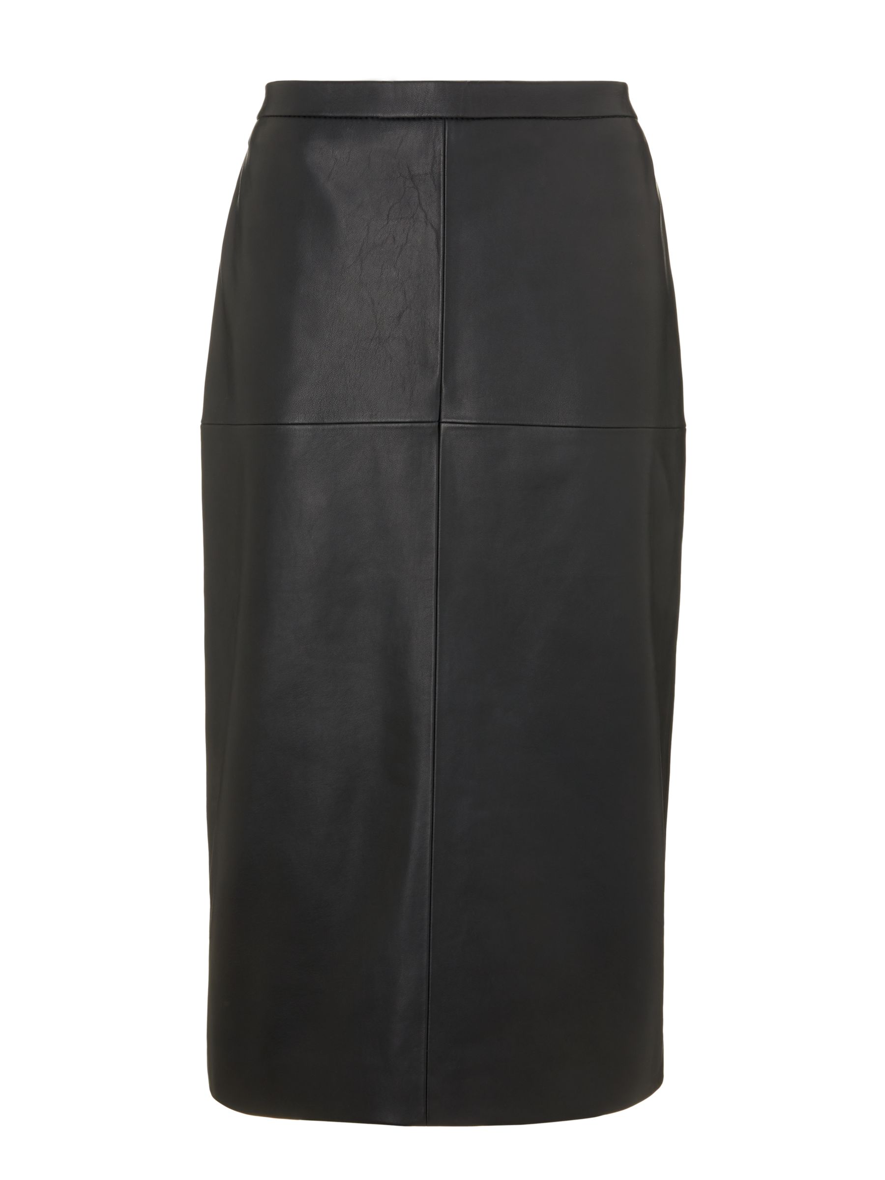 John Lewis & Partners Leather Pencil Skirt