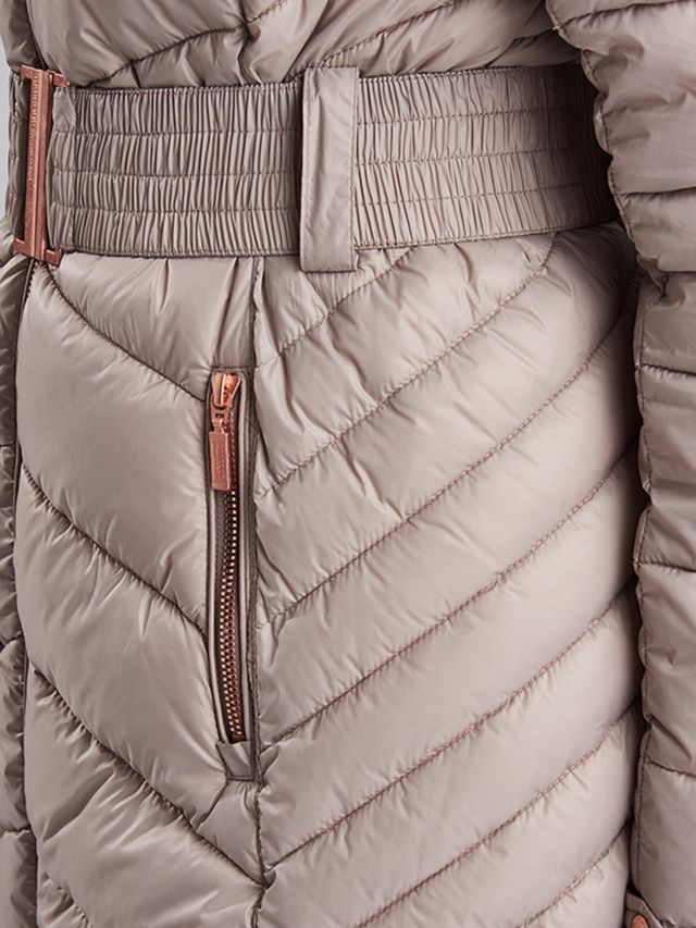 Barbour grand quilted store jacket latte