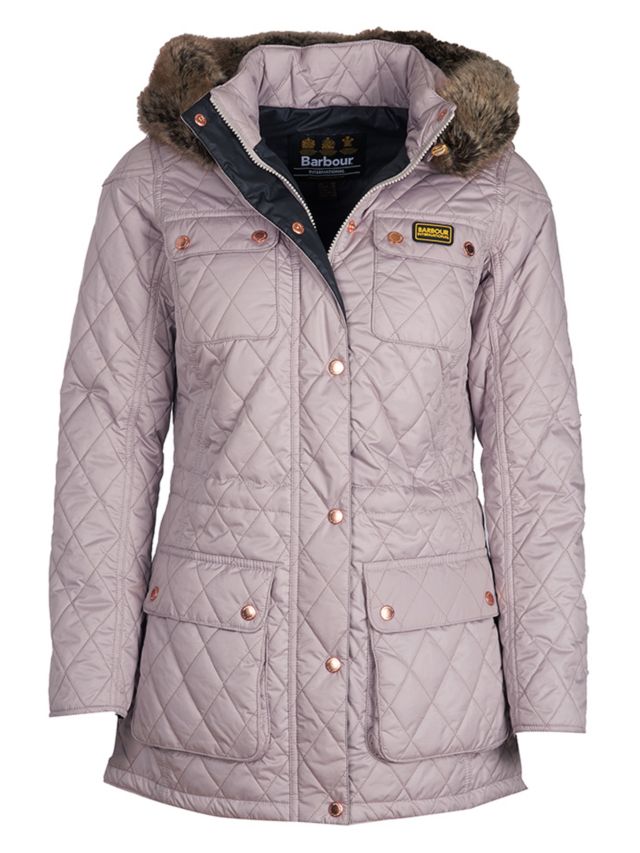 Barbour latte deals coat