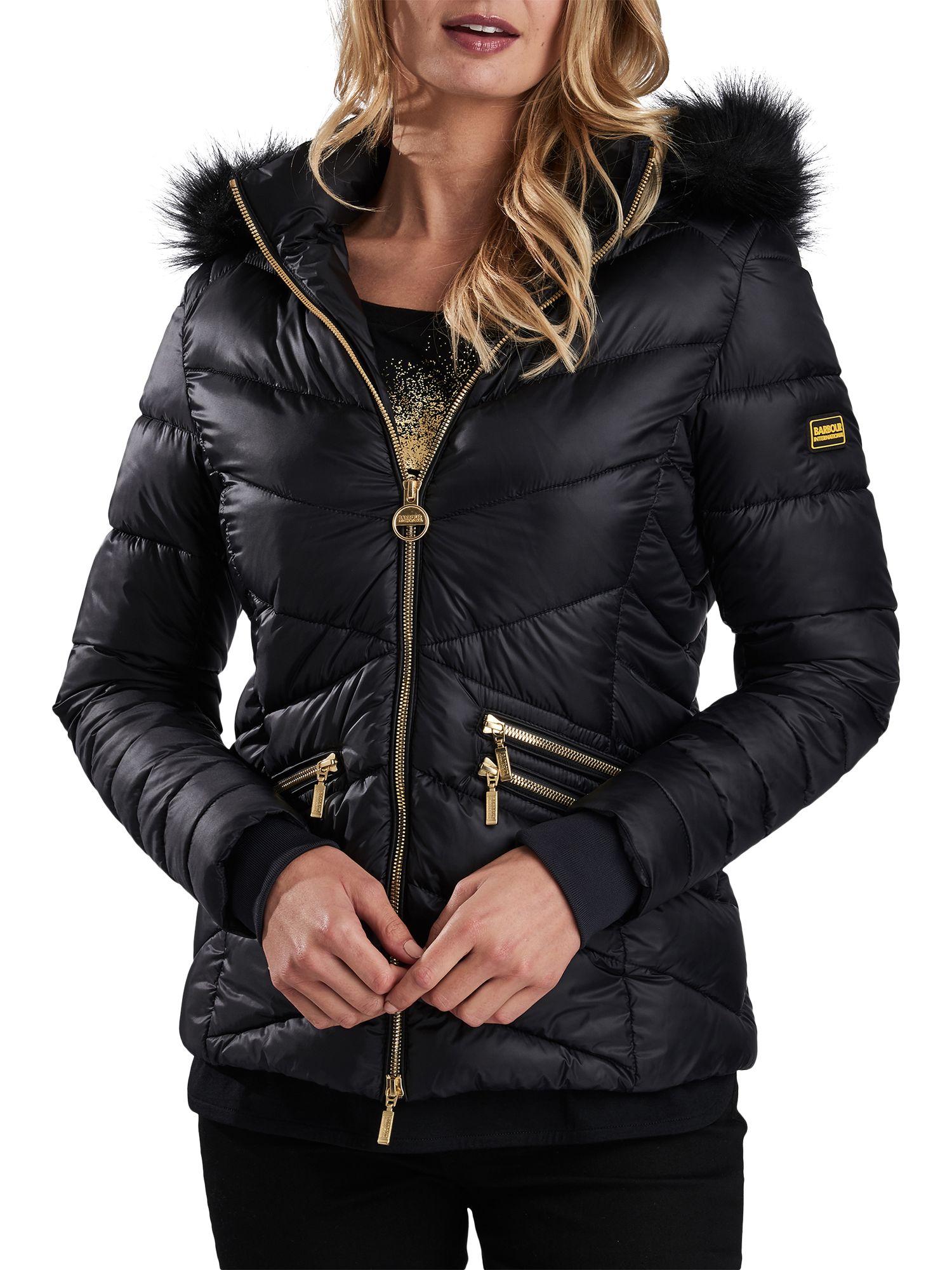 Barbour International Turbo Quilted 