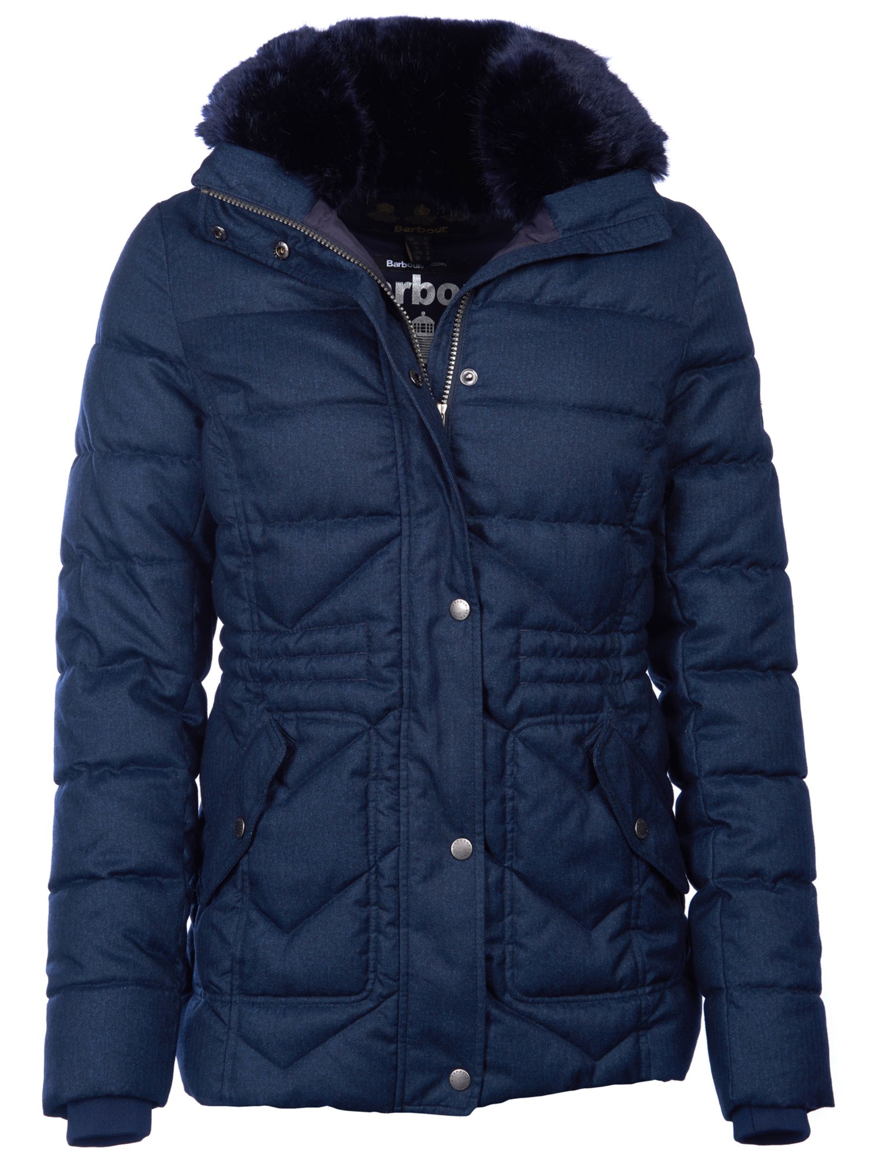 Barbour Langstone Quilted Jacket, Navy 