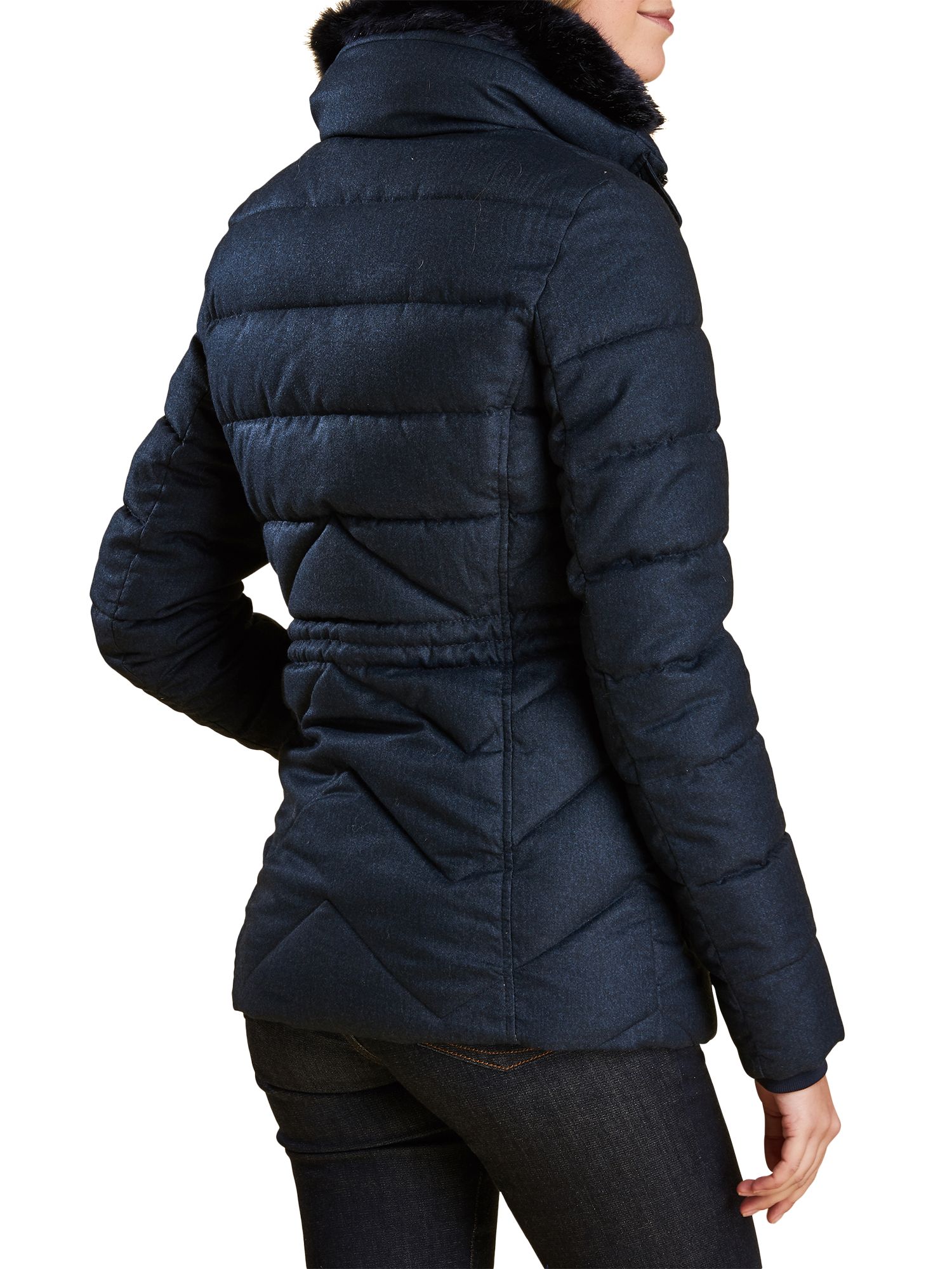 Barbour Langstone Quilted Jacket, Navy 