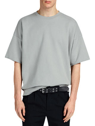 AllSaints Vigo Short Sleeve T-Shirt, Land Grey