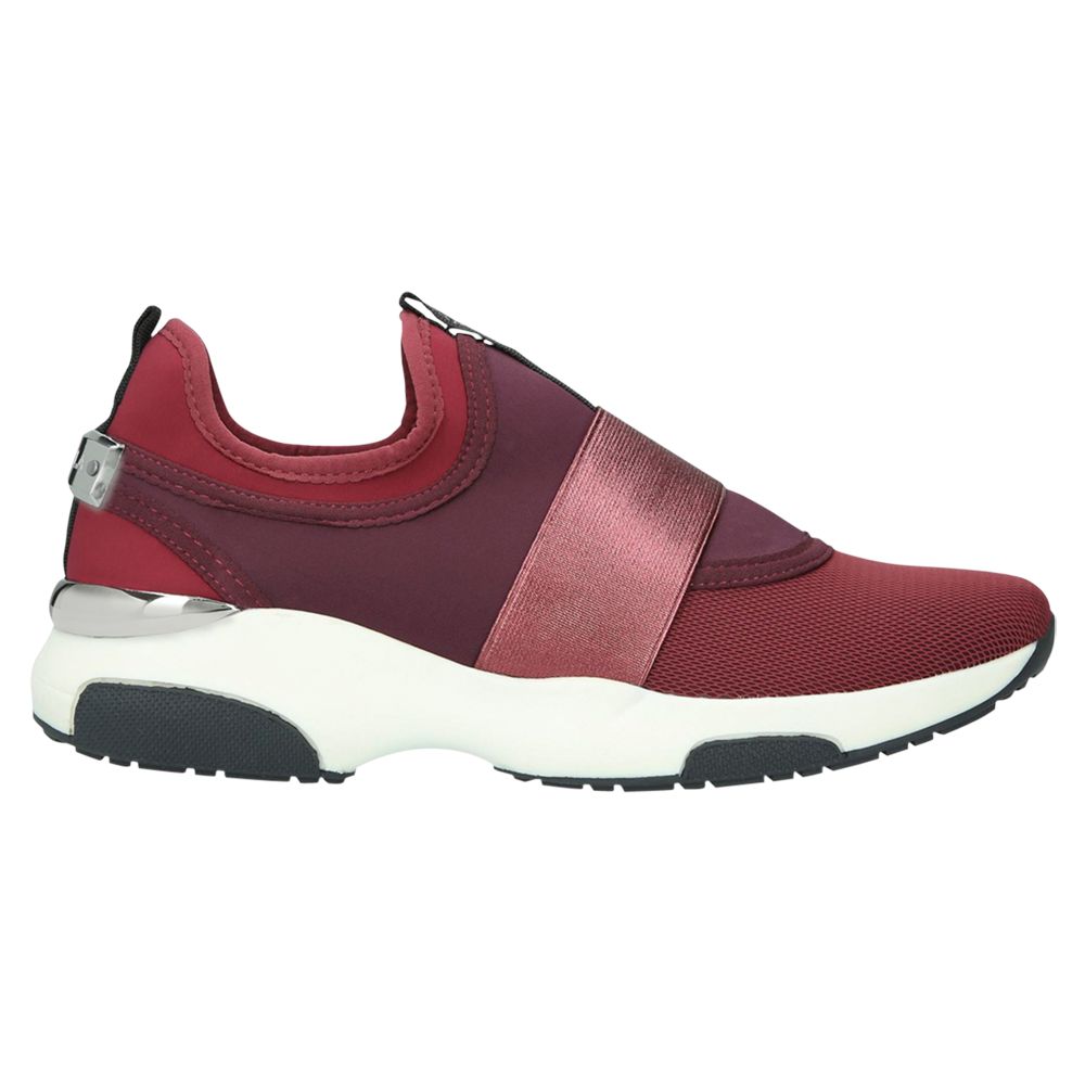 carvela trainers red